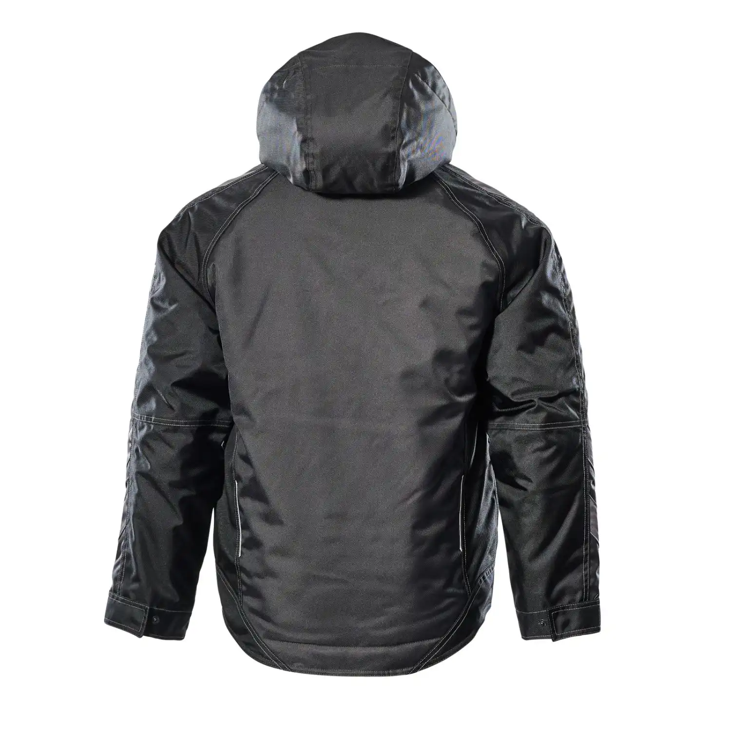 Pilotjacke "FRANKFURT" Unique mehrfarbig in dunkelanthrazit/schwarz, L - Thumbnail 2