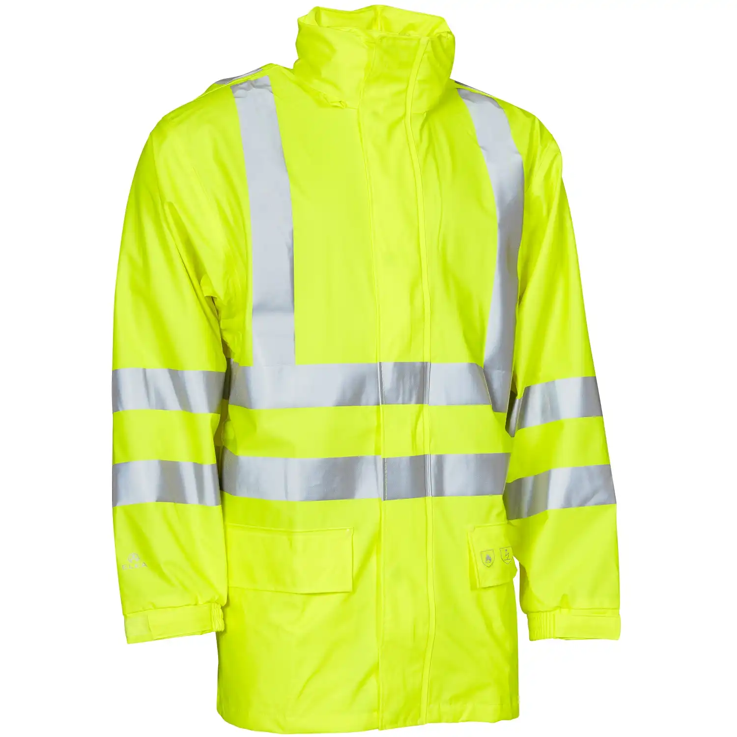 Multinorm PU Regenjacke "026350R" SecureTech Multinorm in warngelb, XL - Bild 1