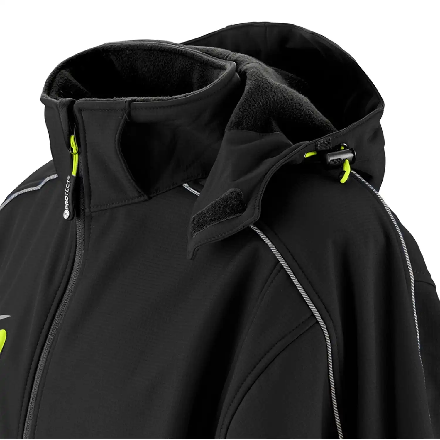 Workwear Softshell-Jacke "Montana" in schwarz, L - Thumbnail 3