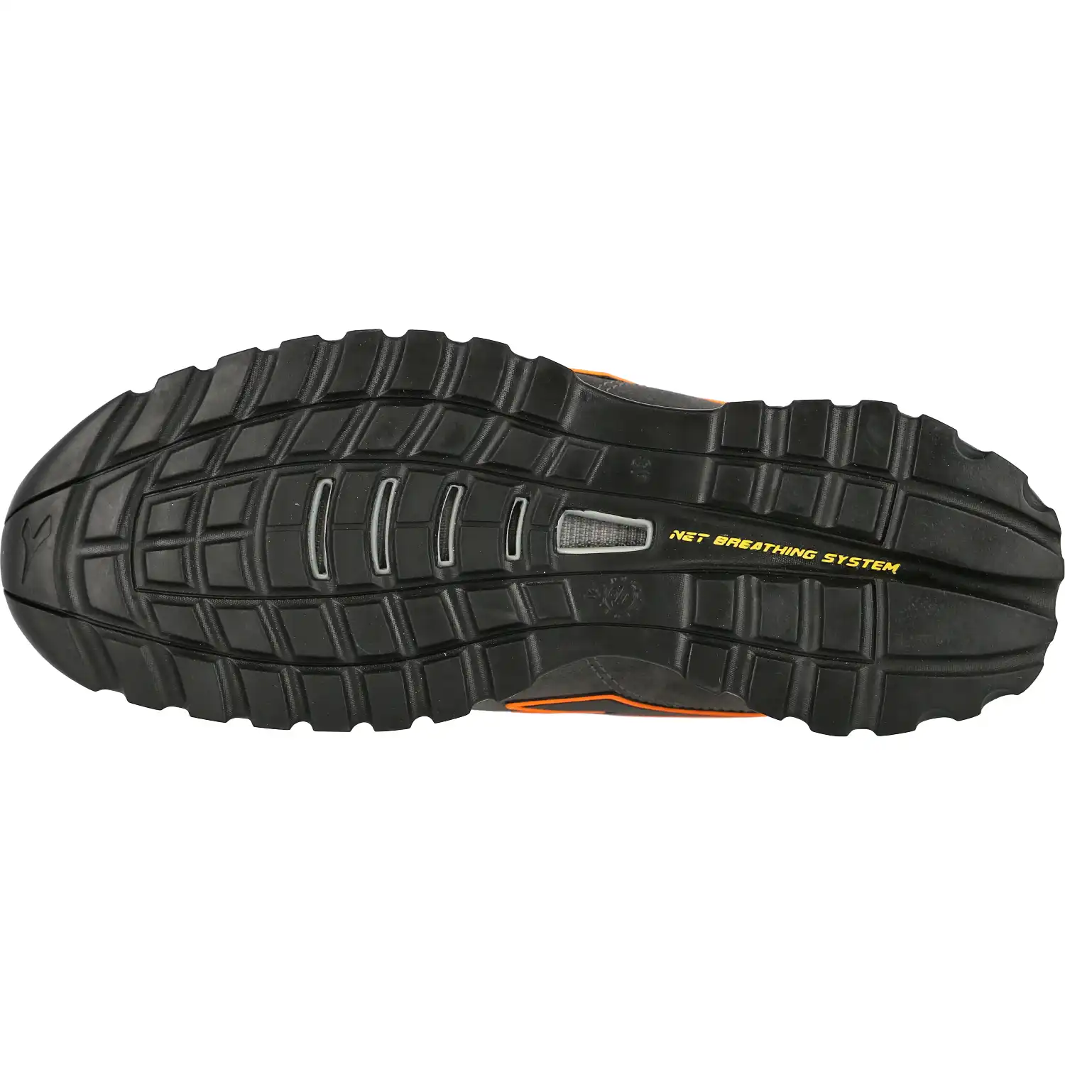Sicherheitshalbschuhe S3 "GLOVE NET LOW PRO" asphalt/orange in 44 - Thumbnail 3