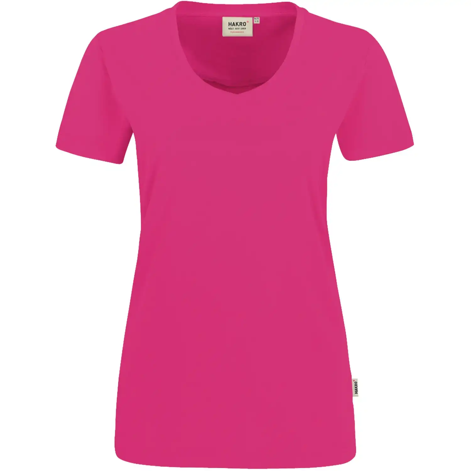 Damen V-Shirt "PERFORMANCE" 181 in magenta, 3XL - Bild 1