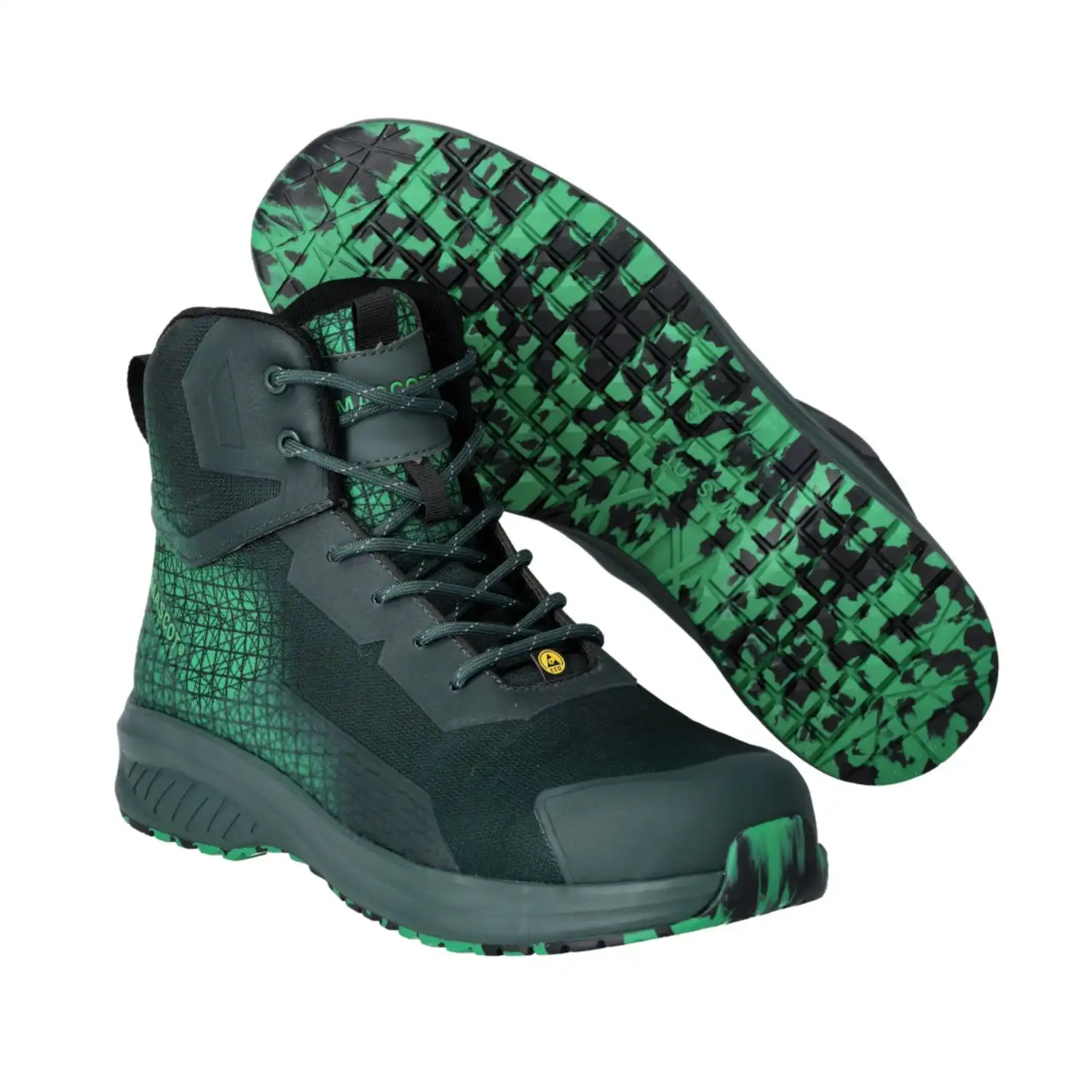 Sicherheitshochschuh S3S "ACCELERATE" Grün/Grasgrün in 36 - Thumbnail 5