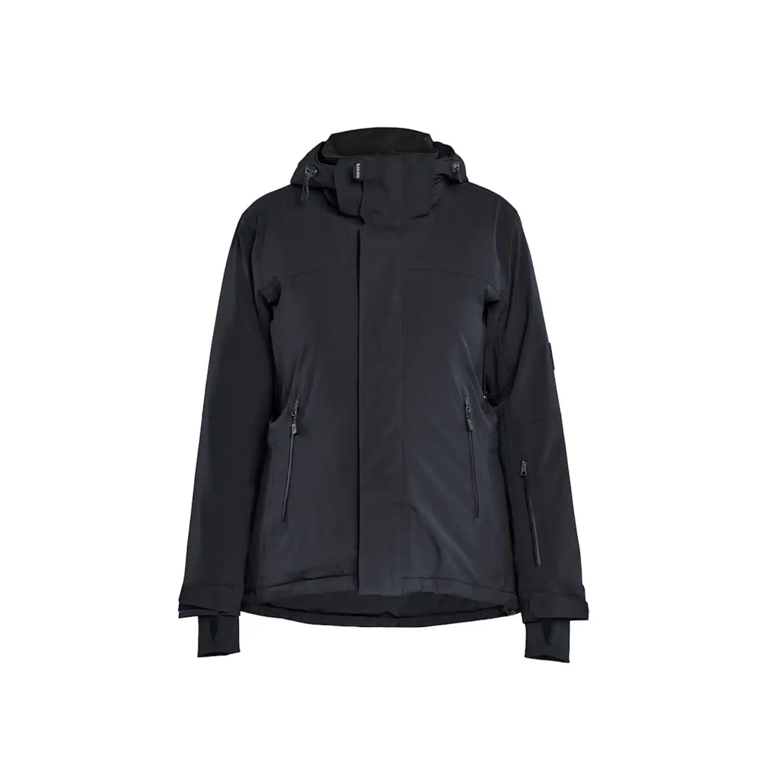 Damen Stretch Winterjacke "STRIKER" in schwarz, 3XL - Thumbnail 1