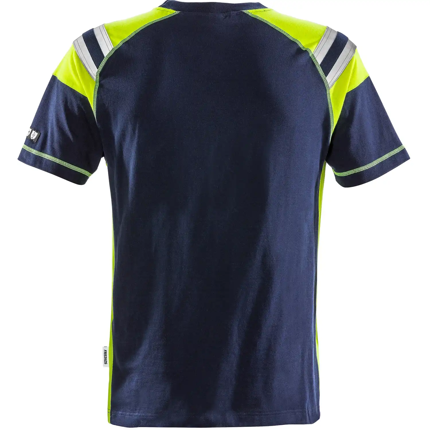 Flammeschutz T-Shirt "7073 TFLH" Flamestat marine/gelb in XXL - Thumbnail 2