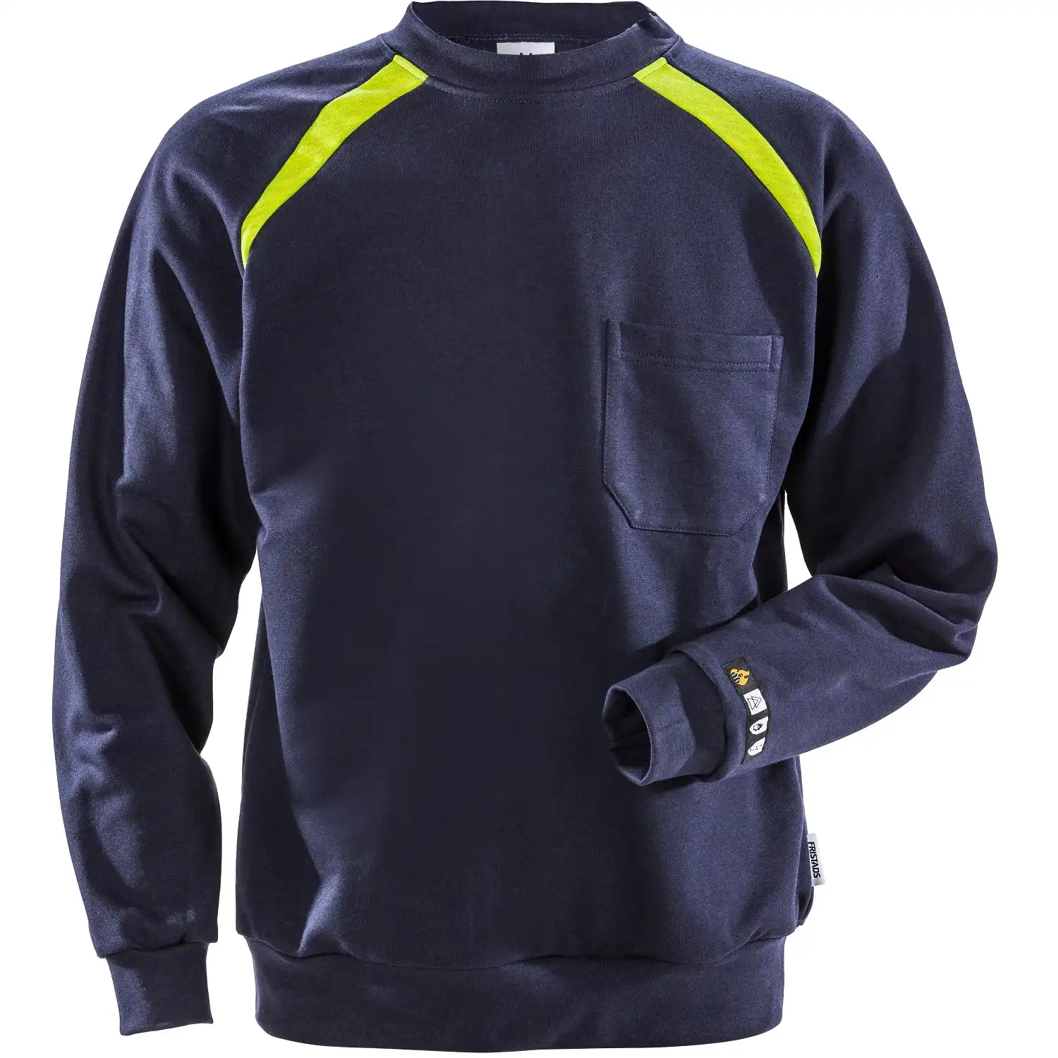 Flammschutz Sweatshirt "984 SFLA" Flamestat marine/gelb in XXL - Thumbnail 1