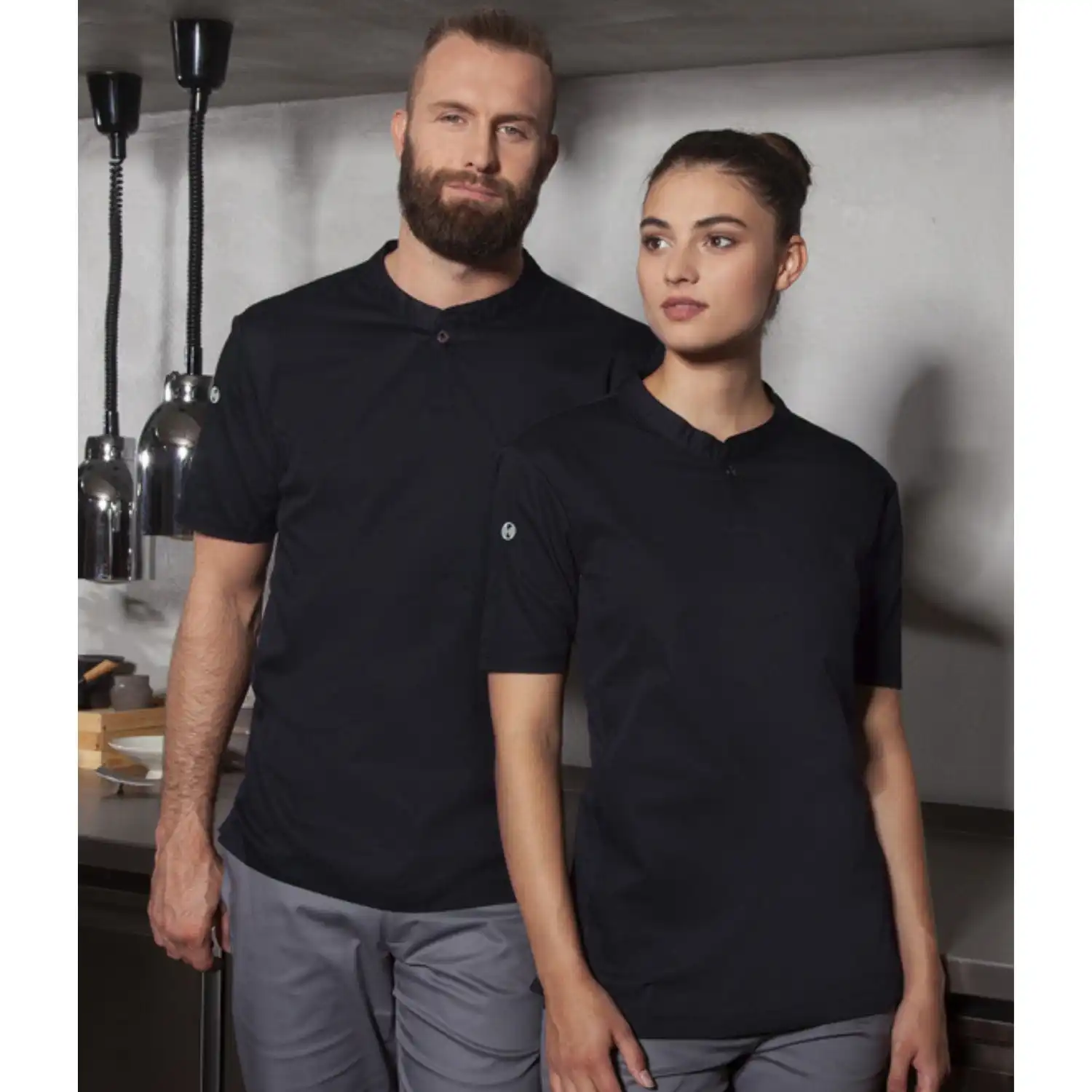 Herren T-Shirt Performance "TM 5" in schwarz, XL - Thumbnail 7