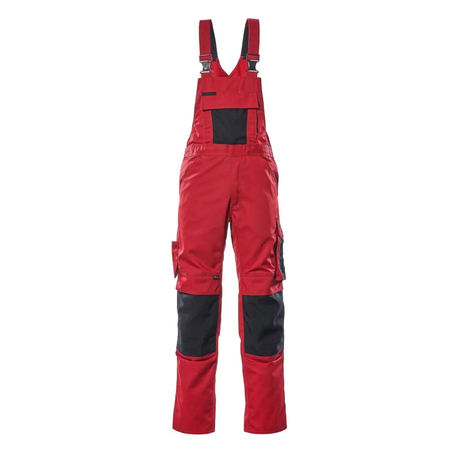 Latzhose "AUGSBURG" Unique in rot/schwarz, 82C58 (EU 58) - Thumbnail 1