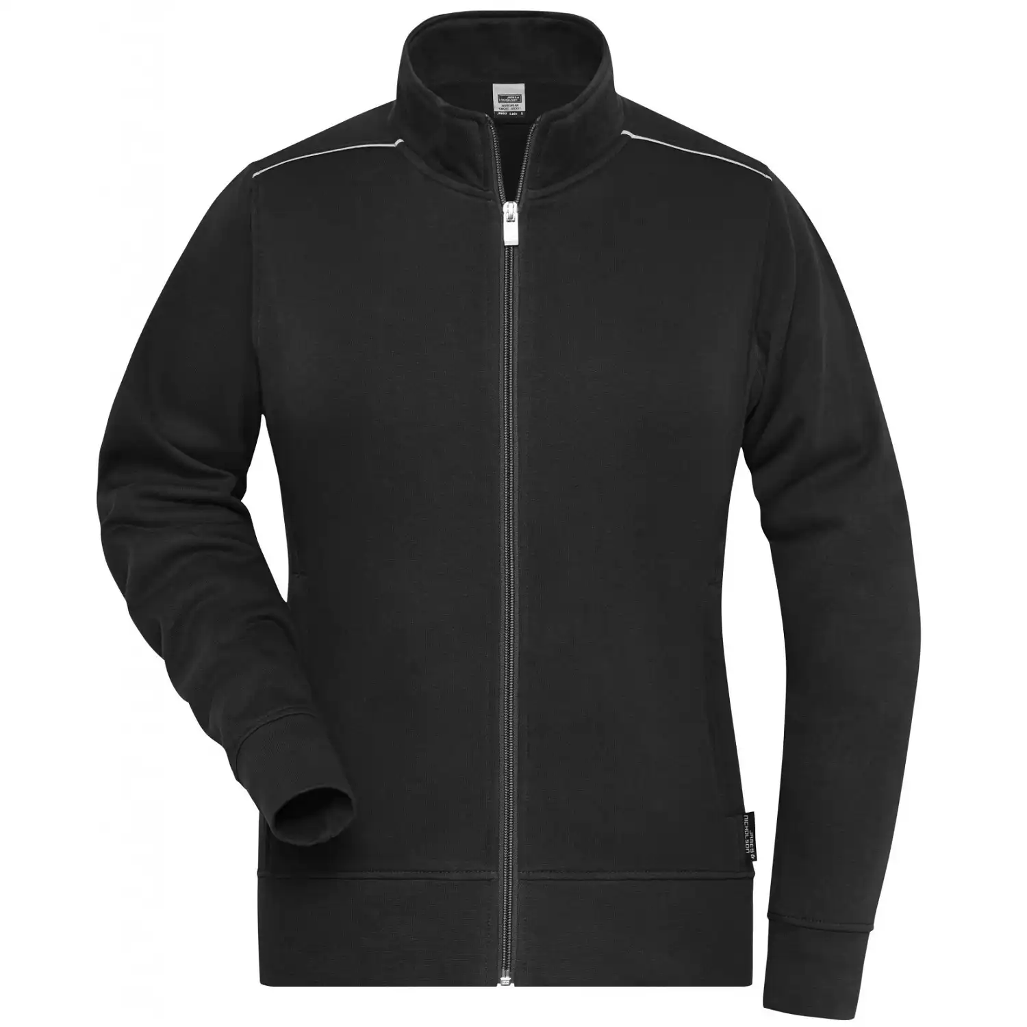 Damen Sweat-Jacke "JN893" in black, M - Bild 1