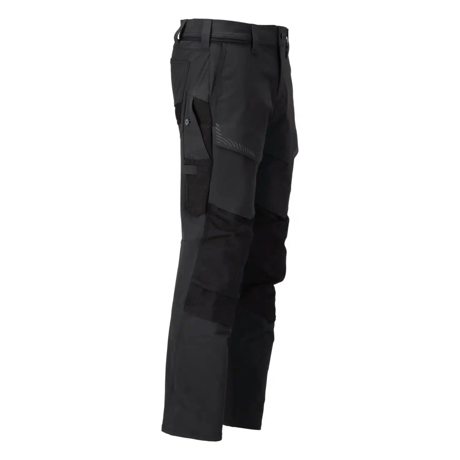 Stretch Bundhose "22379-311" Customized in schwarz, 82C62 (EU 62) - Thumbnail 4
