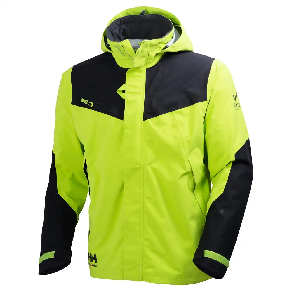 Shelljacke "MAGNI"  in lime green, L - Thumbnail 1