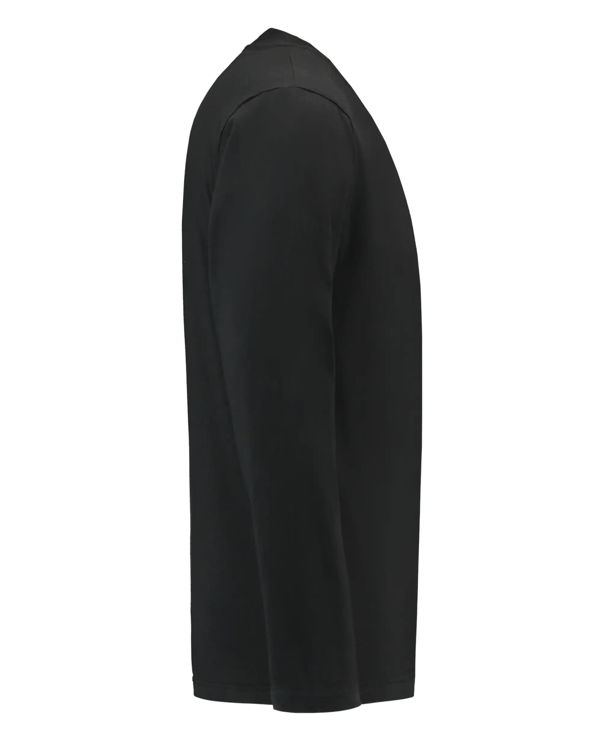 Langarmshirt "101015" Casual in black, L - Thumbnail 4