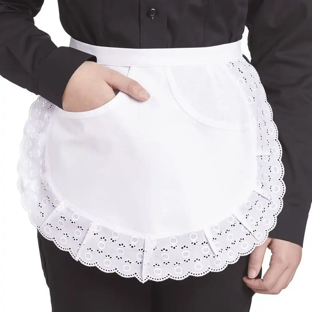 Damen-Servierschürze 31cm "02/70" Große Form - Bild 1