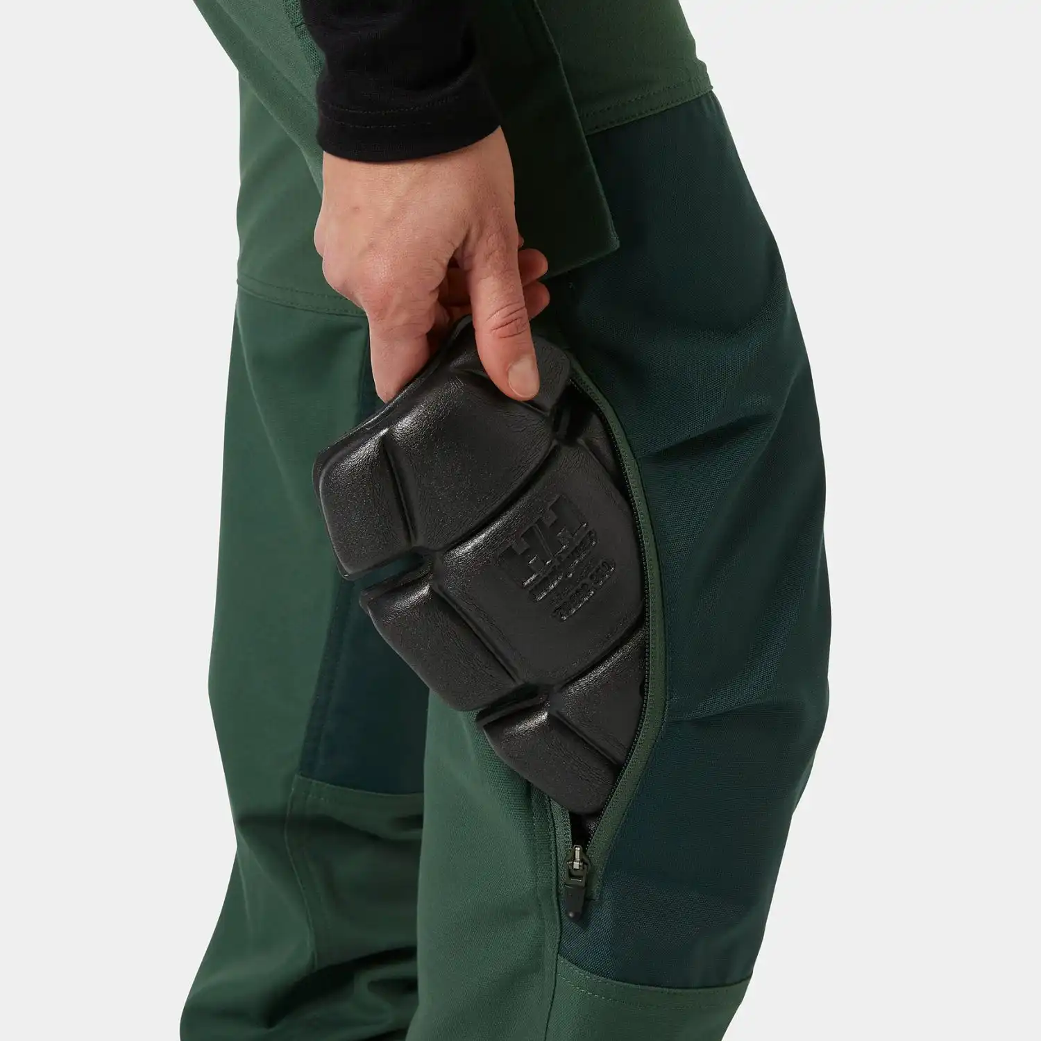 Damen Stretch Bundhose "W LUNA 4X HH CONNECT™" in fichtengrün/dunkel fichtengrün, C40 - Thumbnail 8