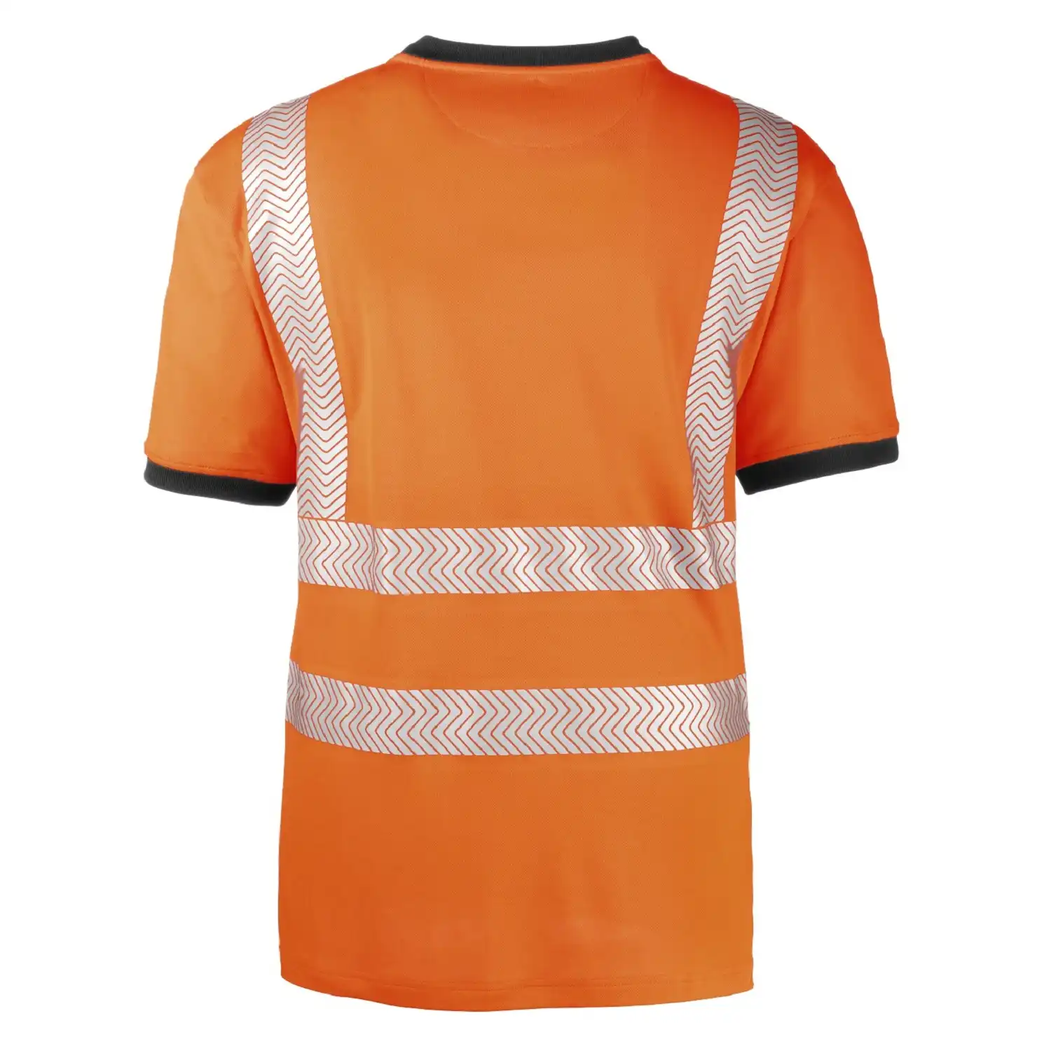 Warnschutz T-Shirt "MIAMI" UV-Schutz in orange/grau, XL - Thumbnail 2