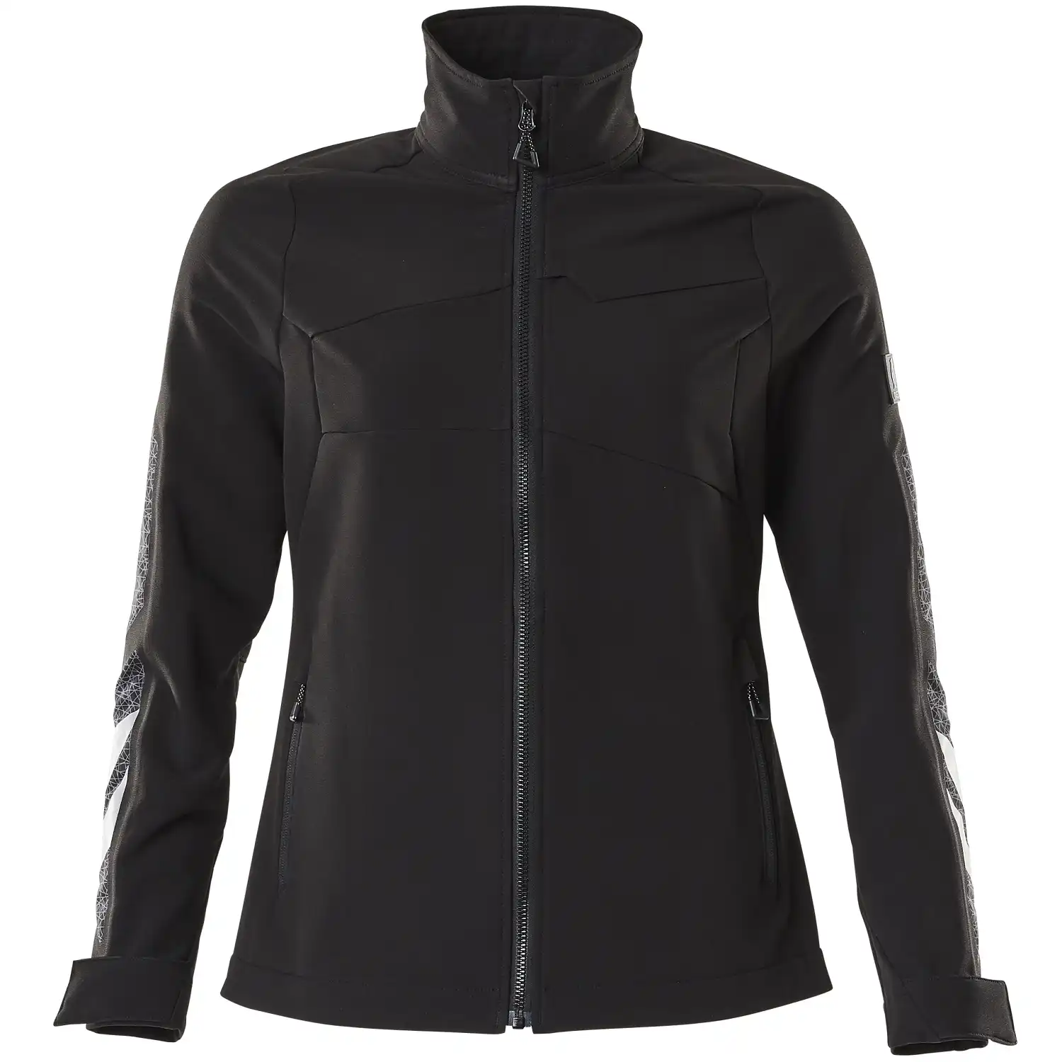 Damen Stretch-Bundjacke "ACCELERATE" in schwarz, XXL - Bild 1