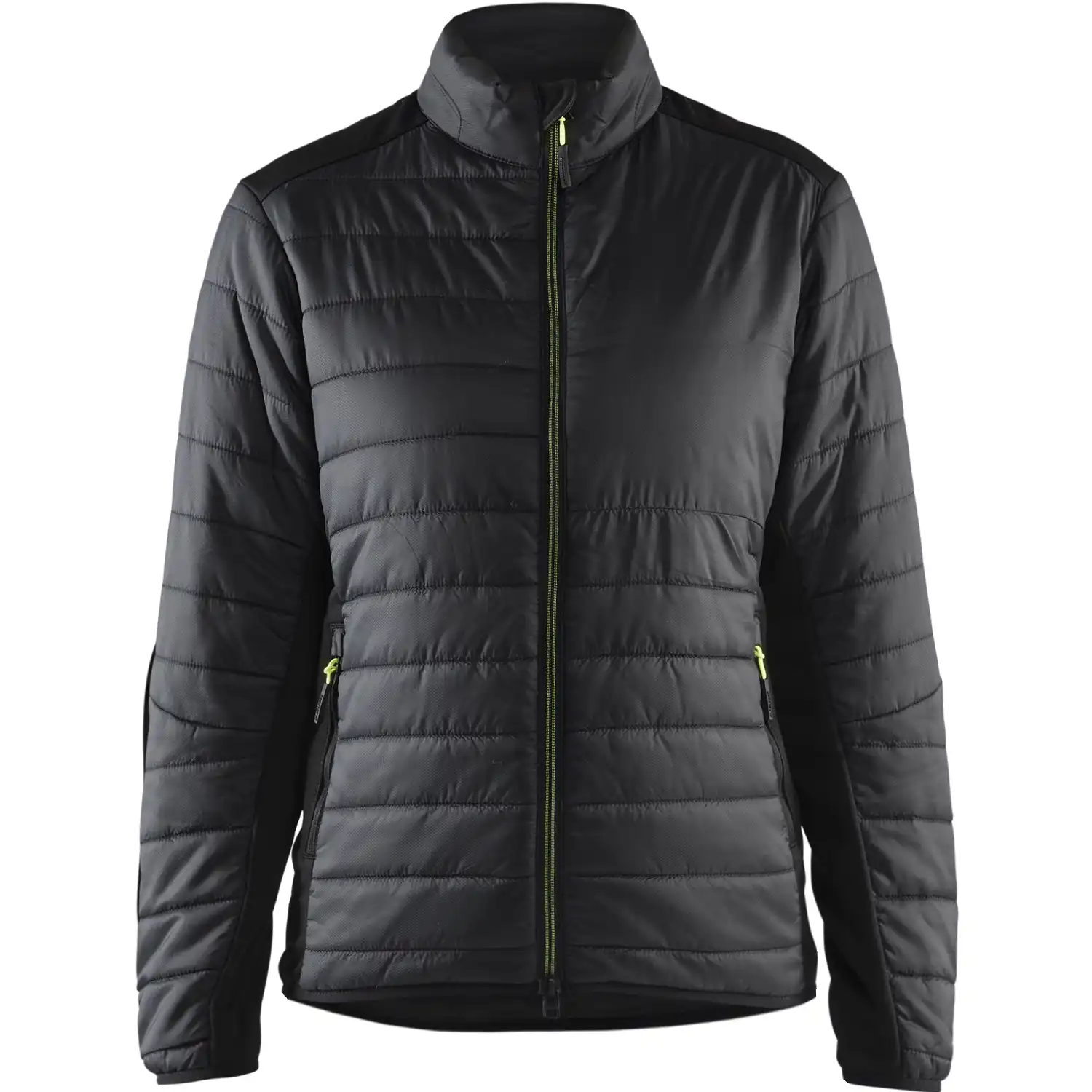 Damen Steppjacke "4715" in schwarz/gelb, 3XL - Bild 1