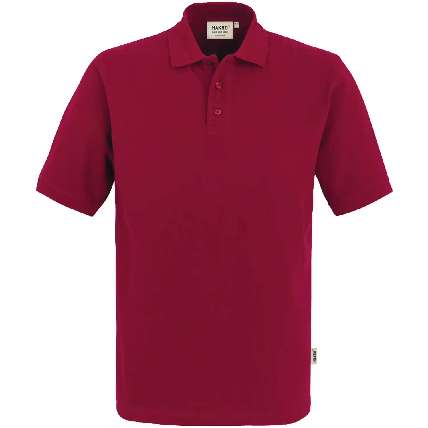Polo-Shirt "TOP" 800 200g/m² in weinrot, XL - Bild 1