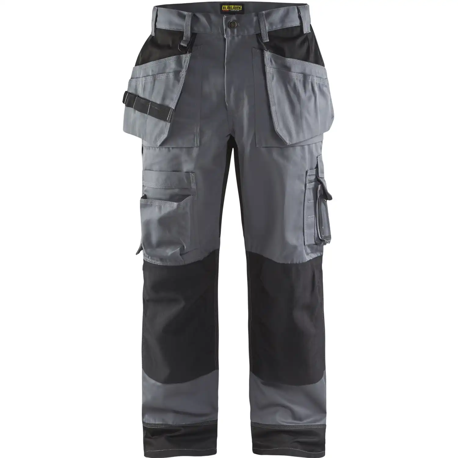 Bodenleger Bundhose "1504" grau/schwarz in C58 - Thumbnail 1
