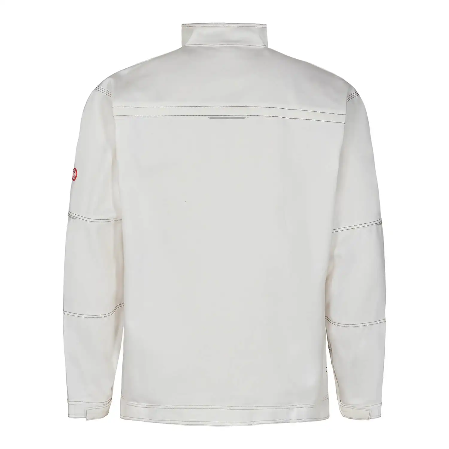 Arbeitsjacke "1760-570" Combat Baumwolle in L, Weiß - Thumbnail 2