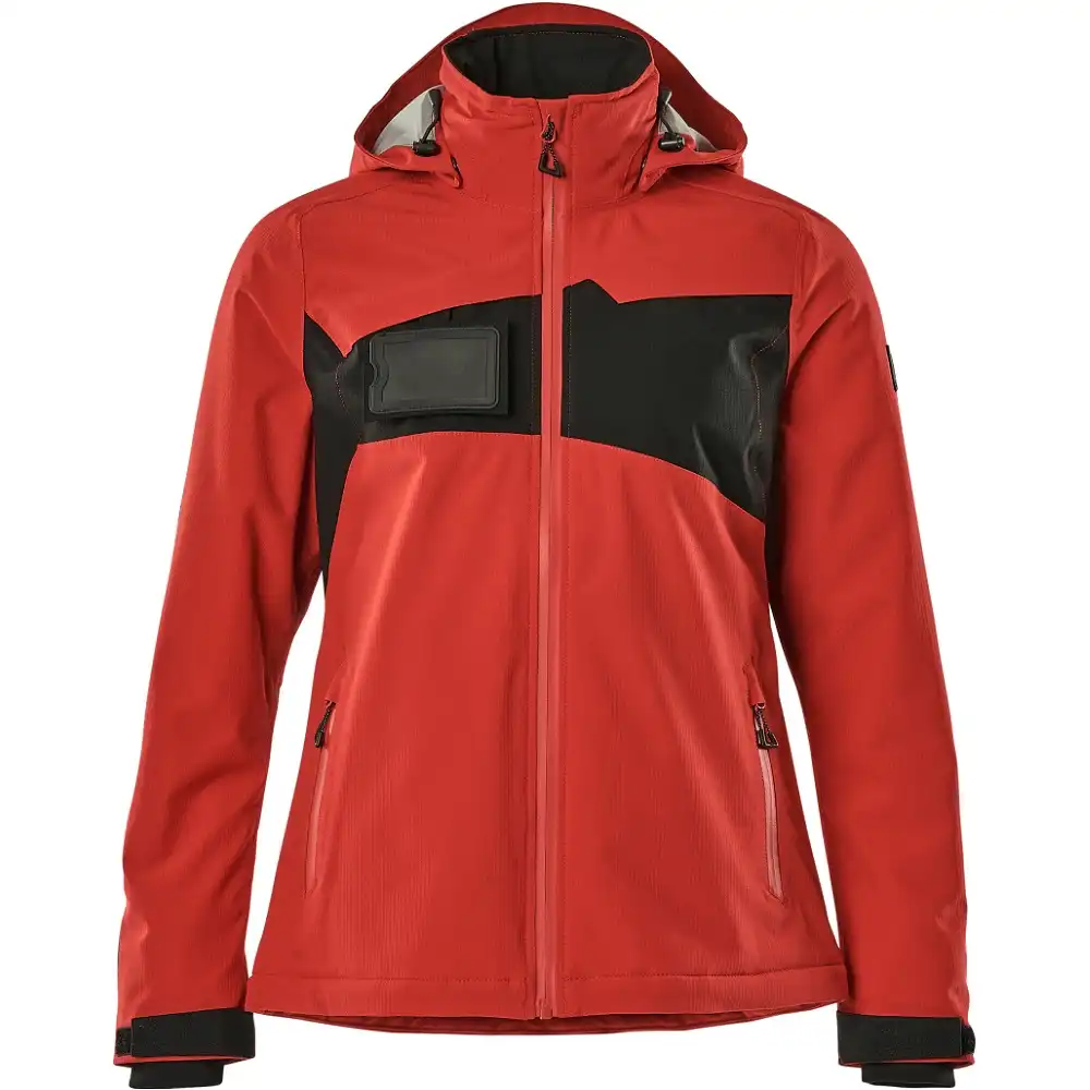 Damen Winterjacke mit CLIMASCOT® "ACCELERATE" leicht in verkehrsrot/schwarz, XS - Bild 1