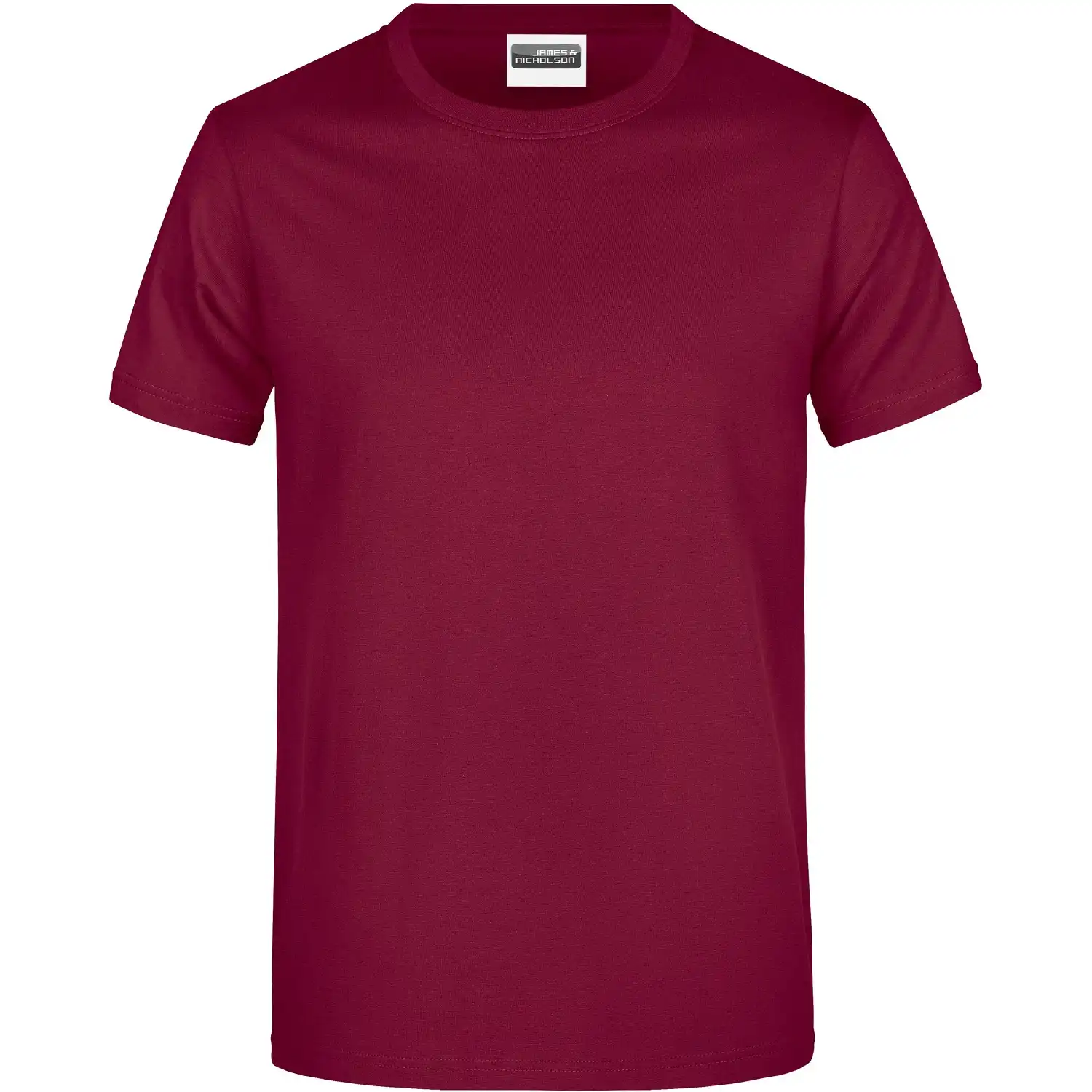 Promo Basic T-Shirt "JN790" 180g/m² in wine, 4XL - Bild 1