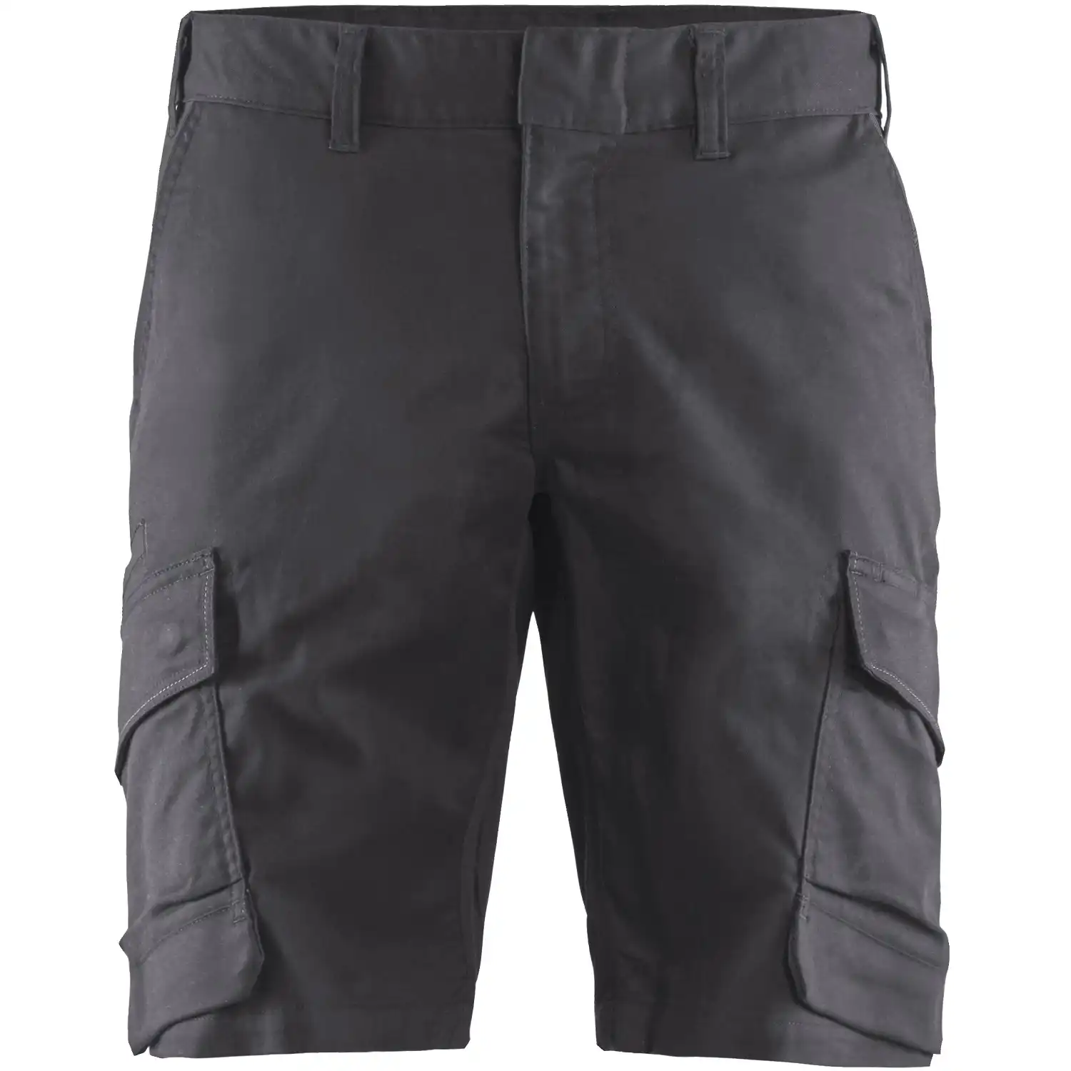 Stretch Shorts "1446" Industrie in mittelgrau/schwarz, C56 - Bild 1