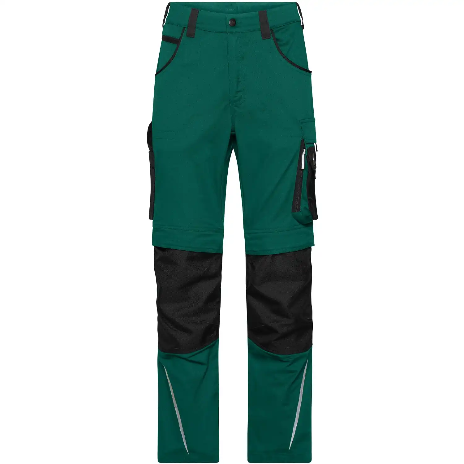 Bundhose "JN1832" Slim Line in dark-green/black, 102 - Bild 1