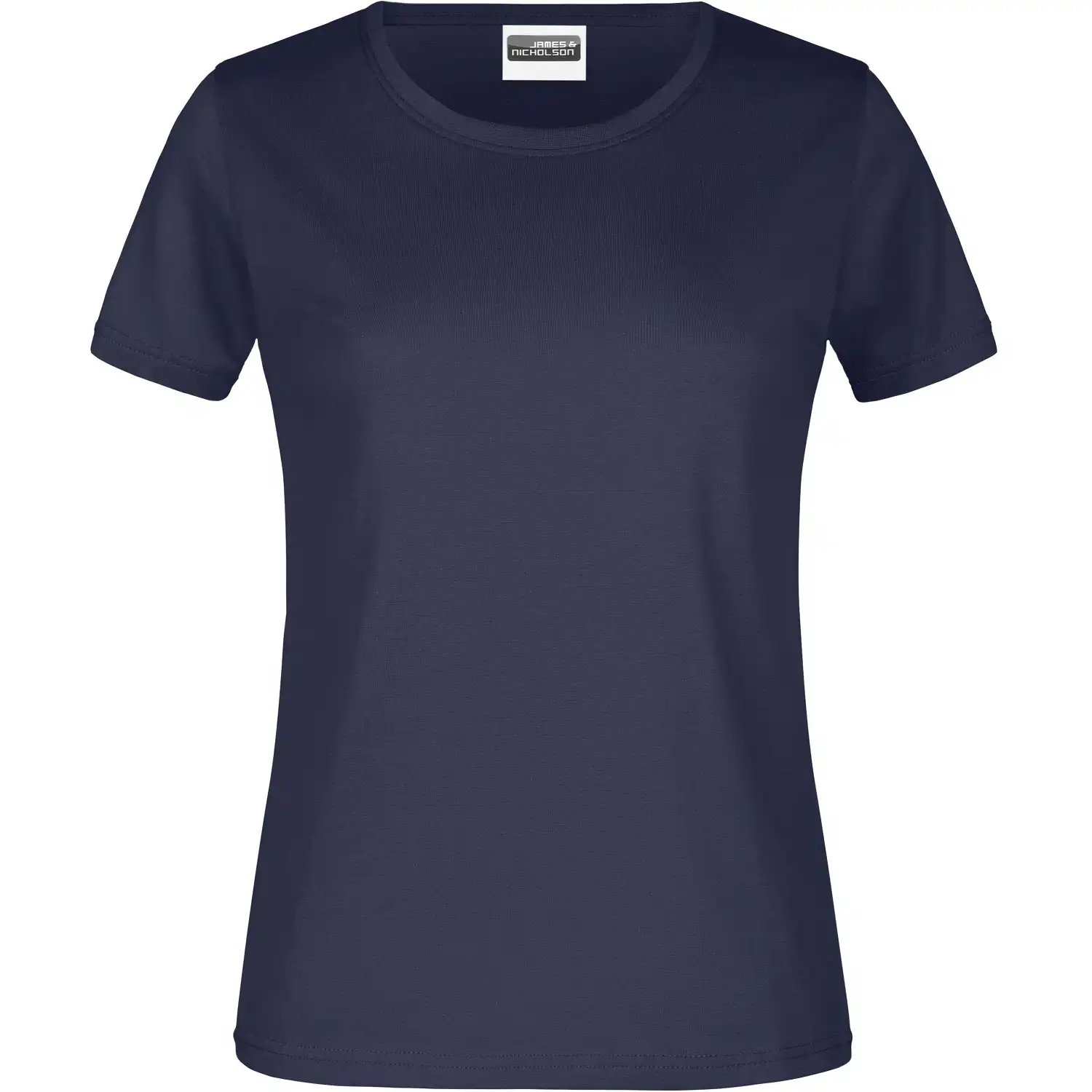 Damen Basic T-Shirt 180g/m² "JN789" in navy, M - Bild 1