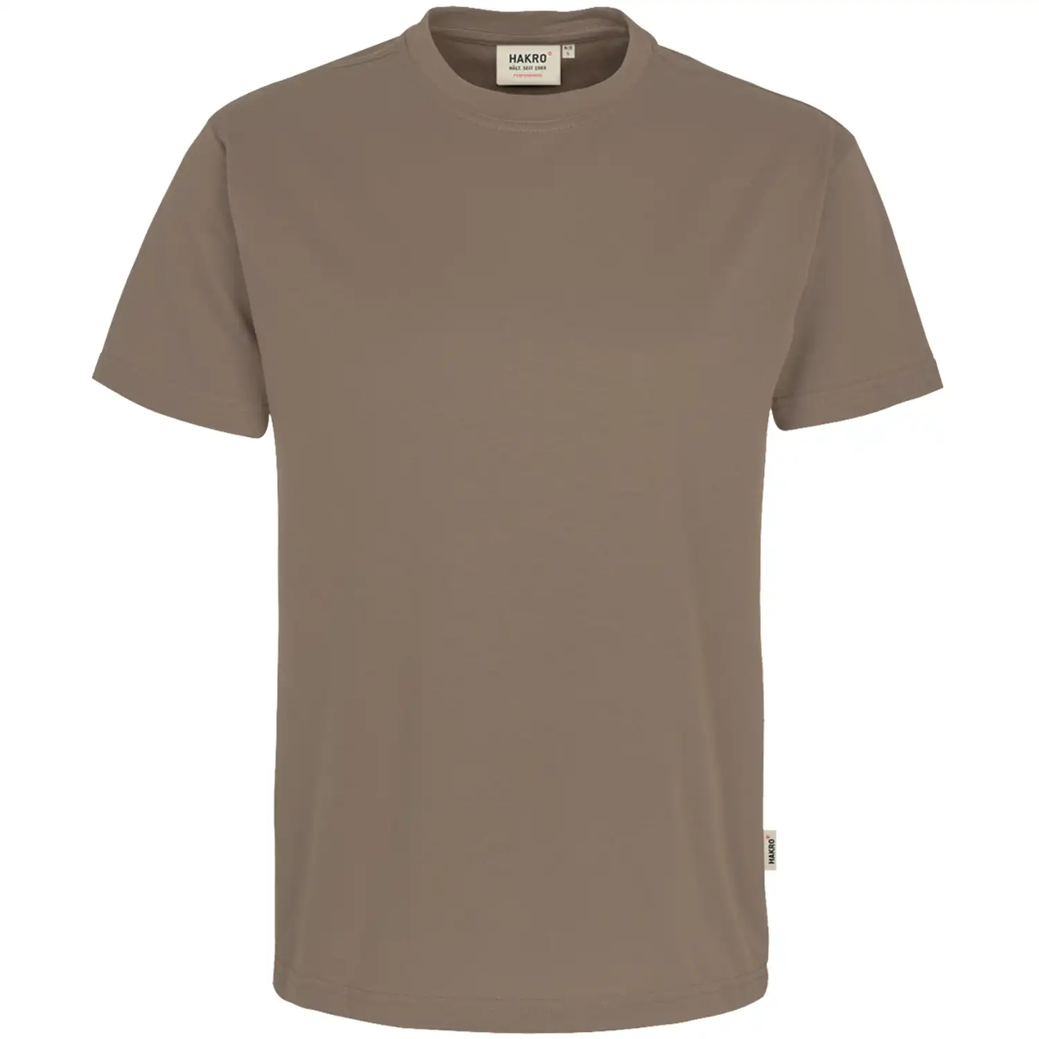 T-Shirt "PERFORMANCE" Rundhals 281 in nougat, L - Thumbnail 1