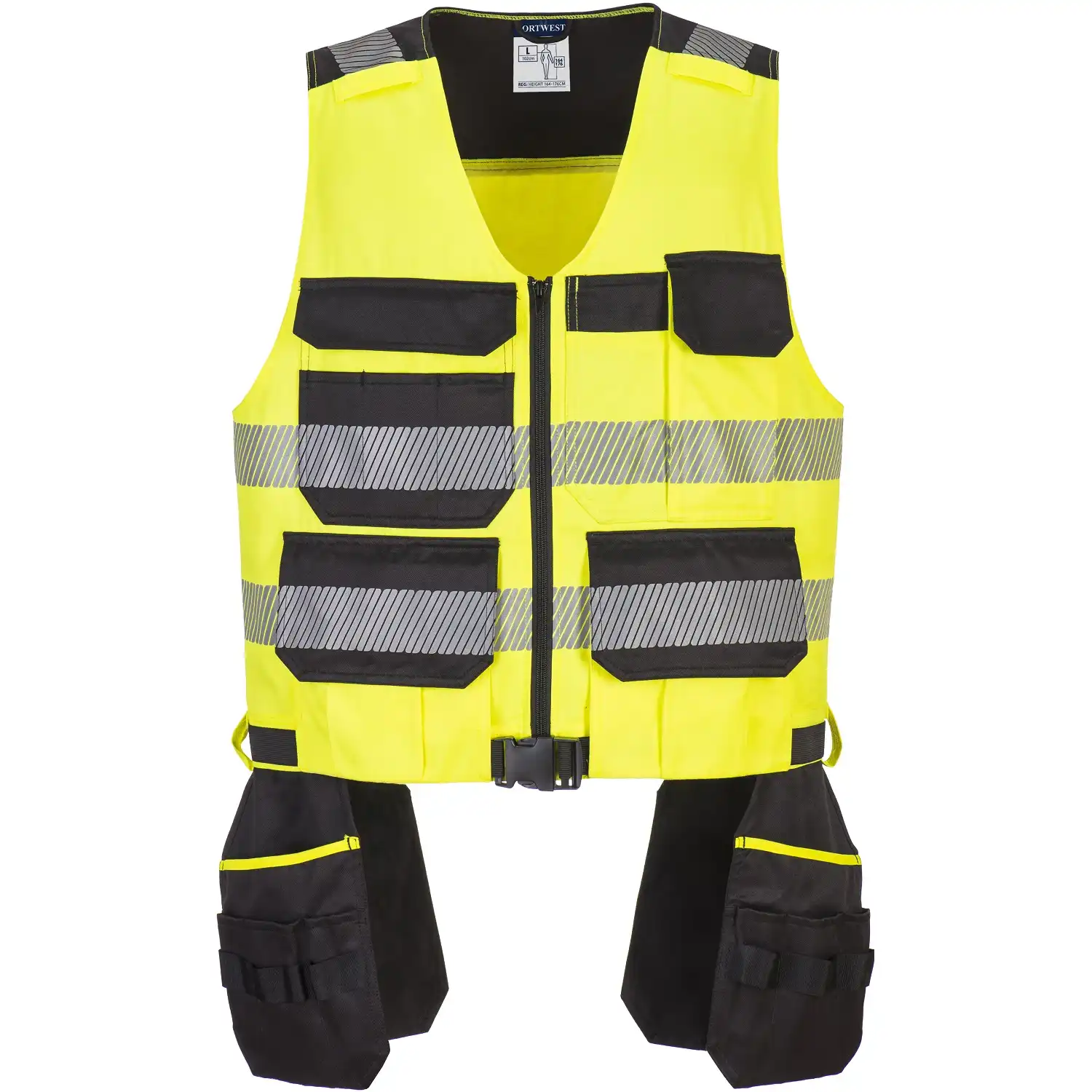 Warnschutz Montageweste "PW308" PW3 gelb
