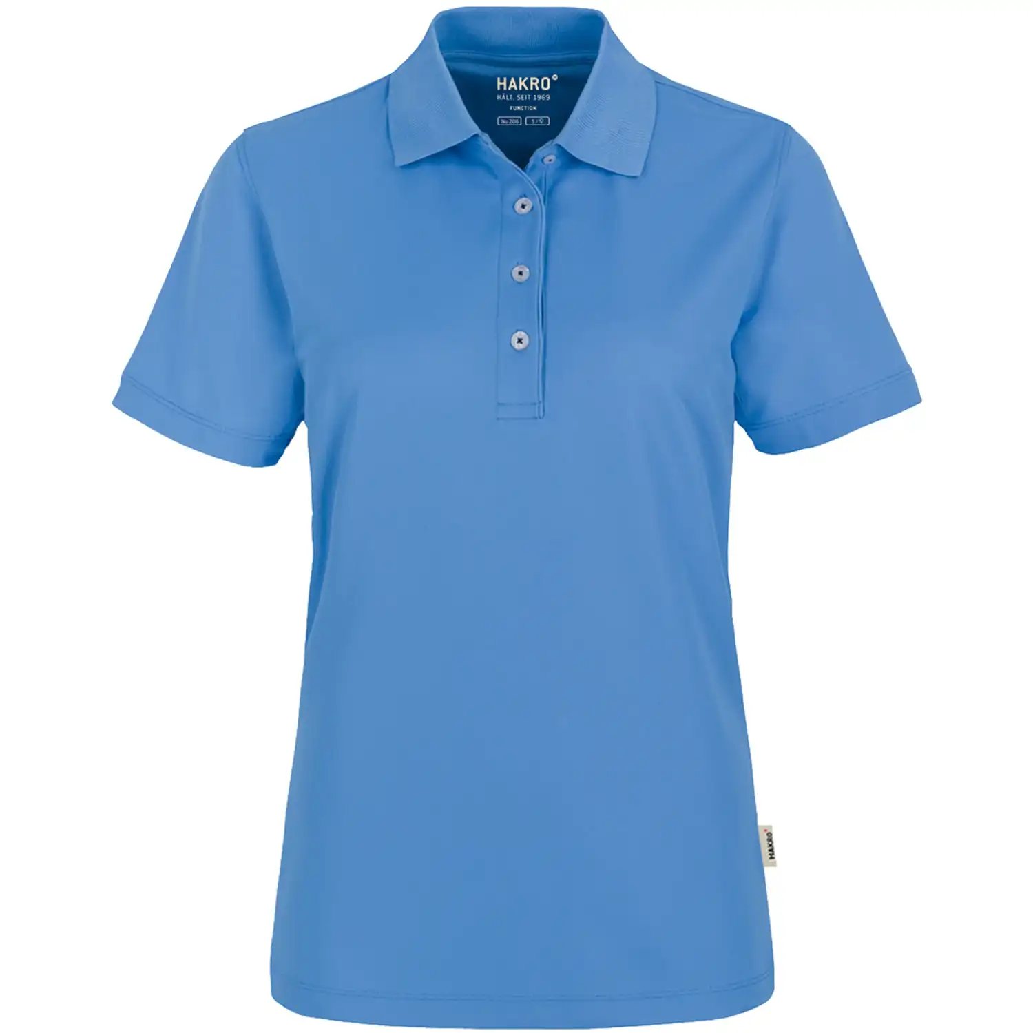 Damen Poloshirt "COOLMAX®" 150g/m² 206 in malibu-blue, M - Bild 1