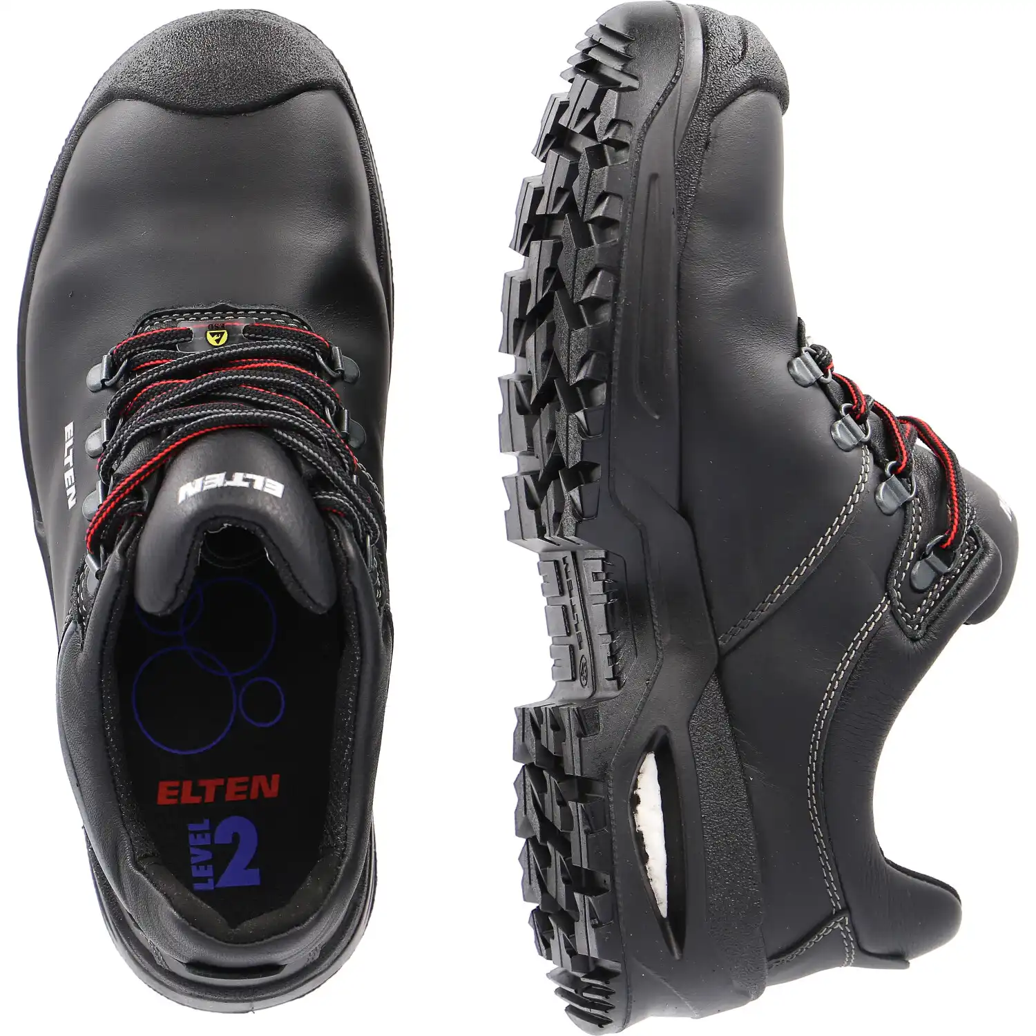 Sicherheitshalbschuhe S3 "FRANCESCO XXSG BLACK LOW" ESD WELLMAXX in 36 - Thumbnail 2