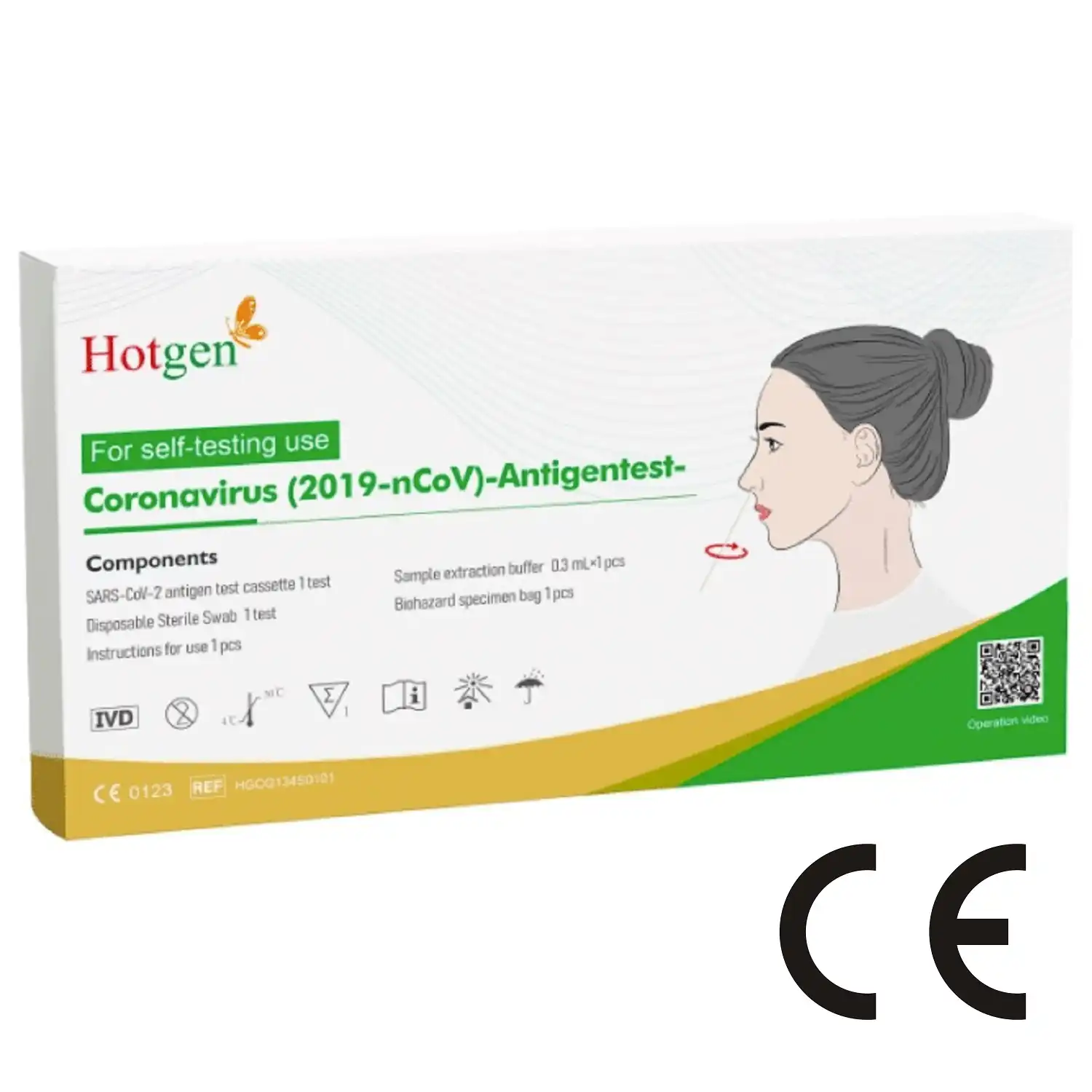 Coronavirus Antigentest "2019-nCoV" CE - Hotgen® - Bild 1