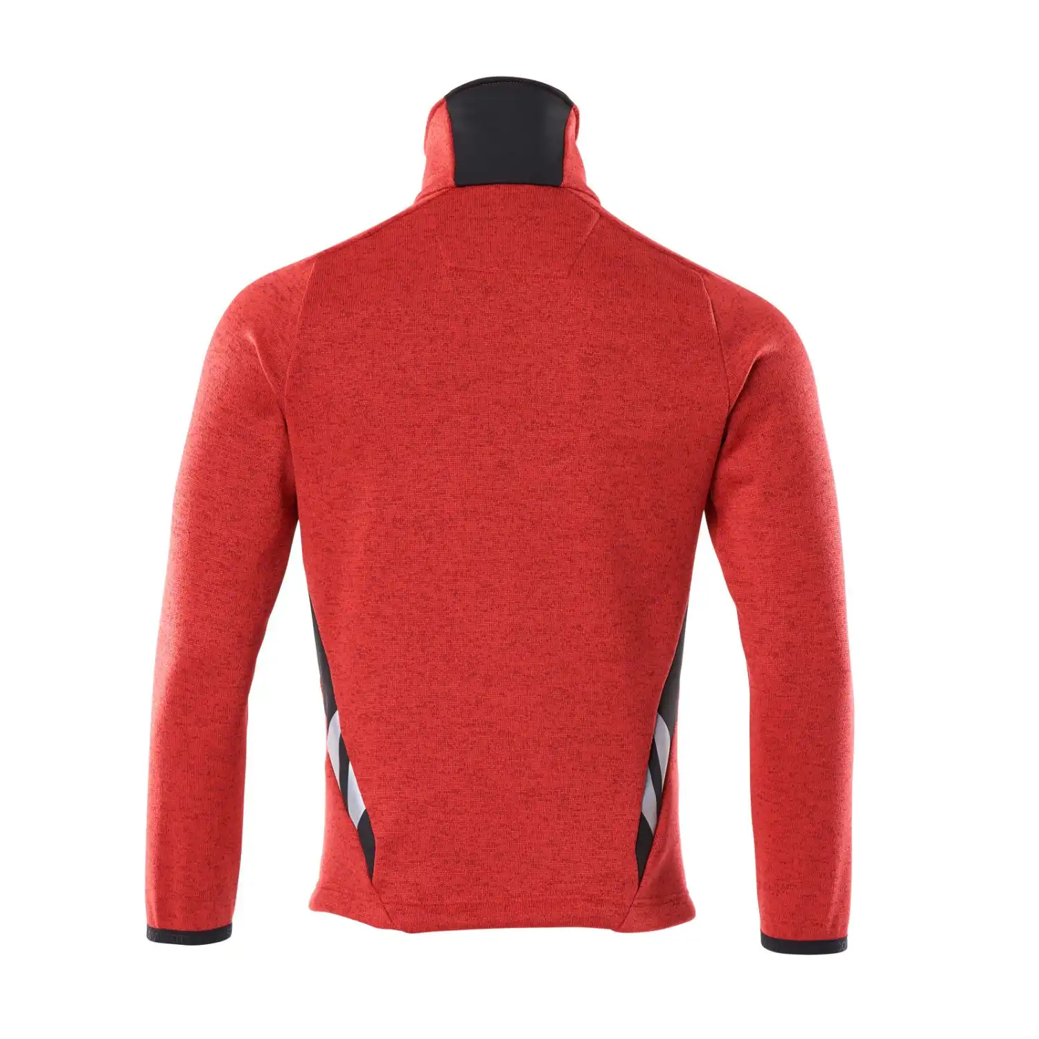 Strickjacke "ACCELERATE" in verkehrsrot/schwarz, L - Thumbnail 2