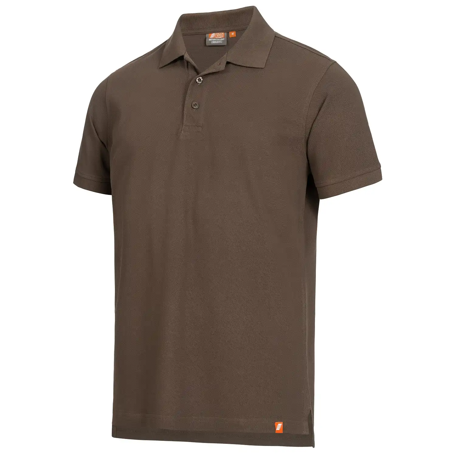 Polo-Shirt "MOTION TEX LIGHT" in braun, 4XL - Thumbnail 1