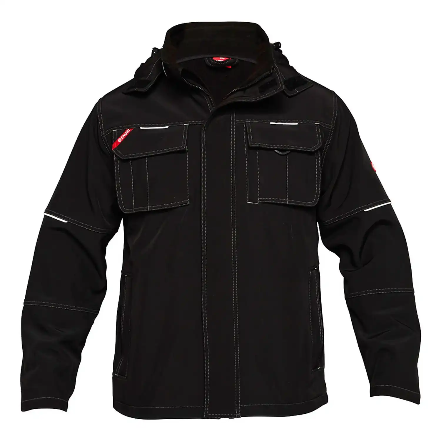 Softshelljacke "1260-229" Combat in schwarz, L - Thumbnail 1