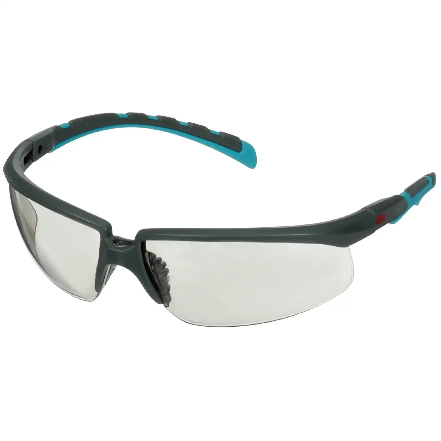 Schutzbrille Solus™ S2007SGAF-BGR grau/türkise Bügel, hellgraue Scheibe - Bild 1