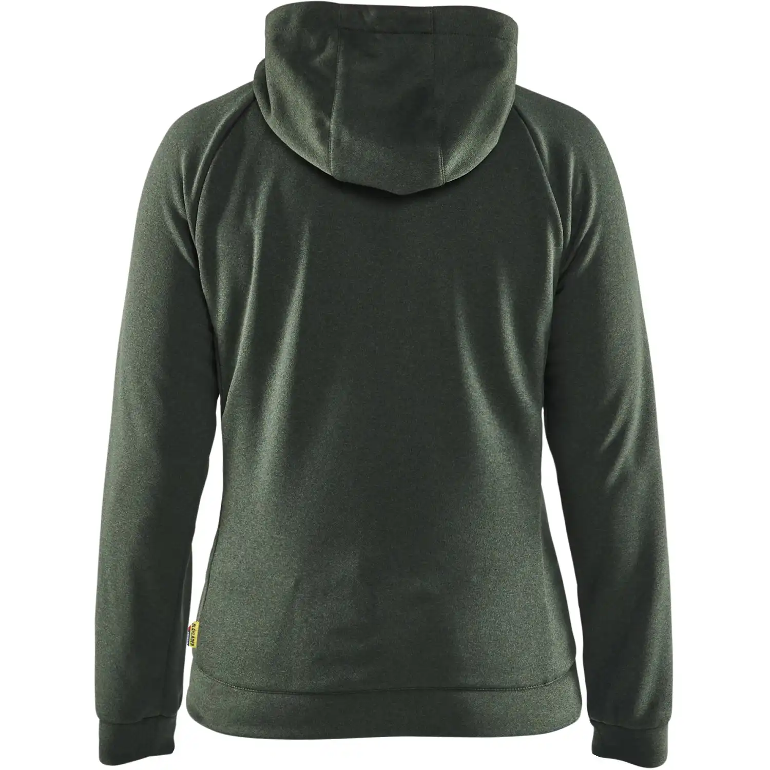 Damen Hybrid Kapuzen-Sweatjacke "3464" in herbstgrün/schwarz, XS - Thumbnail 2