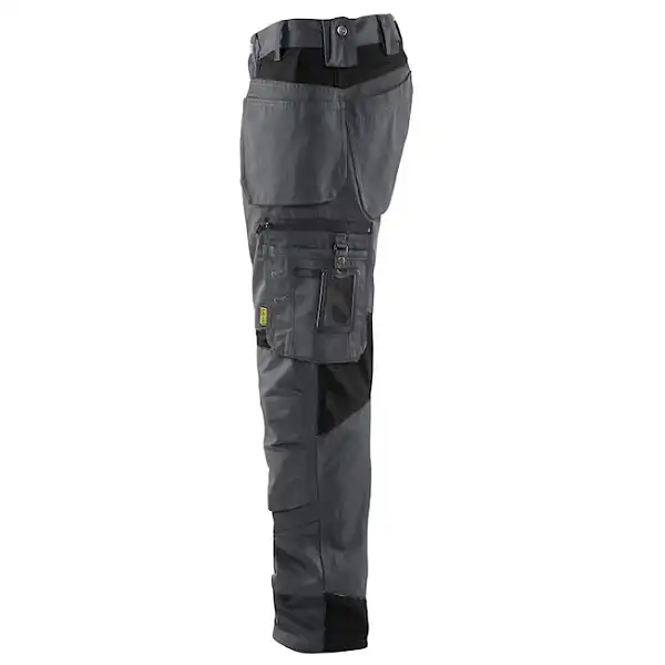 Handwerkerhose "1555" in dunkelgrau/schwarz, C52 - Thumbnail 3