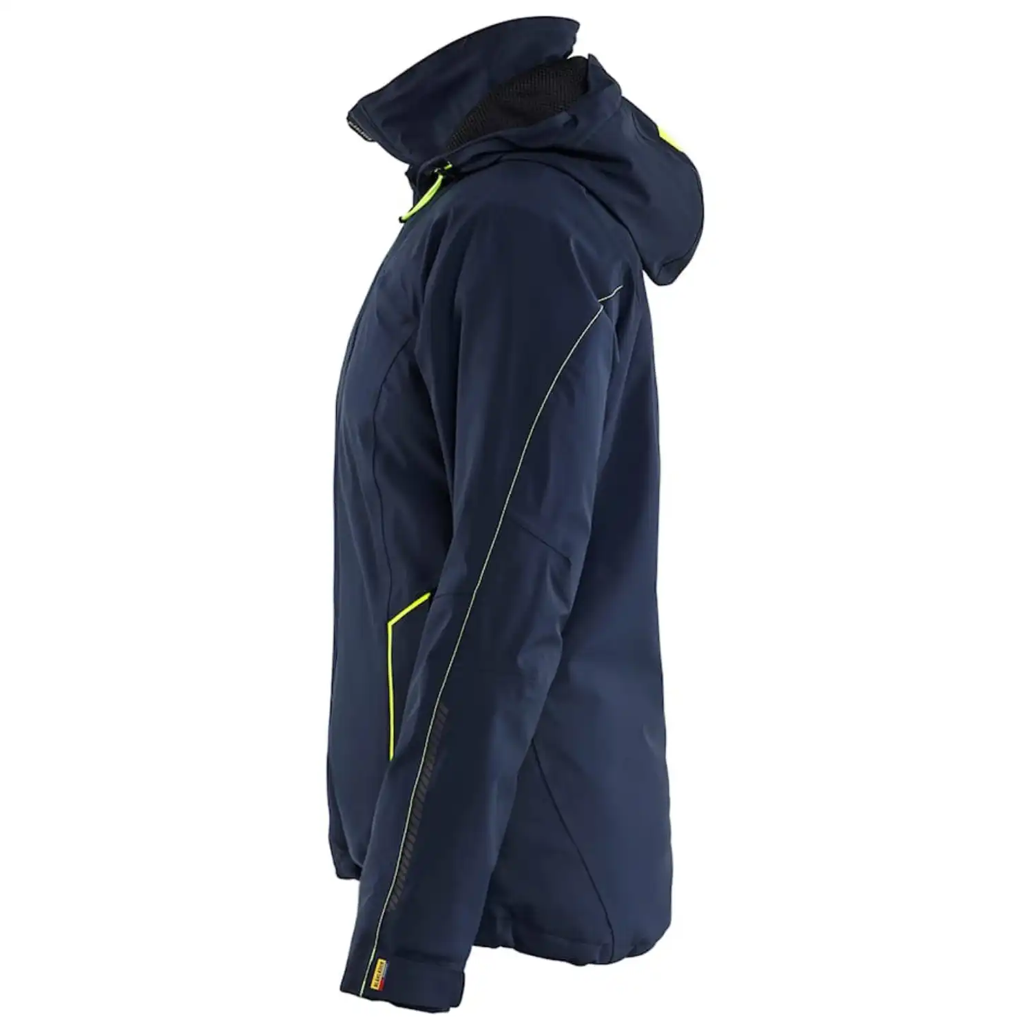 Damen Stretch Winterjacke "4408" in Dunkelmarine/Schwarz, 3XL - Thumbnail 4