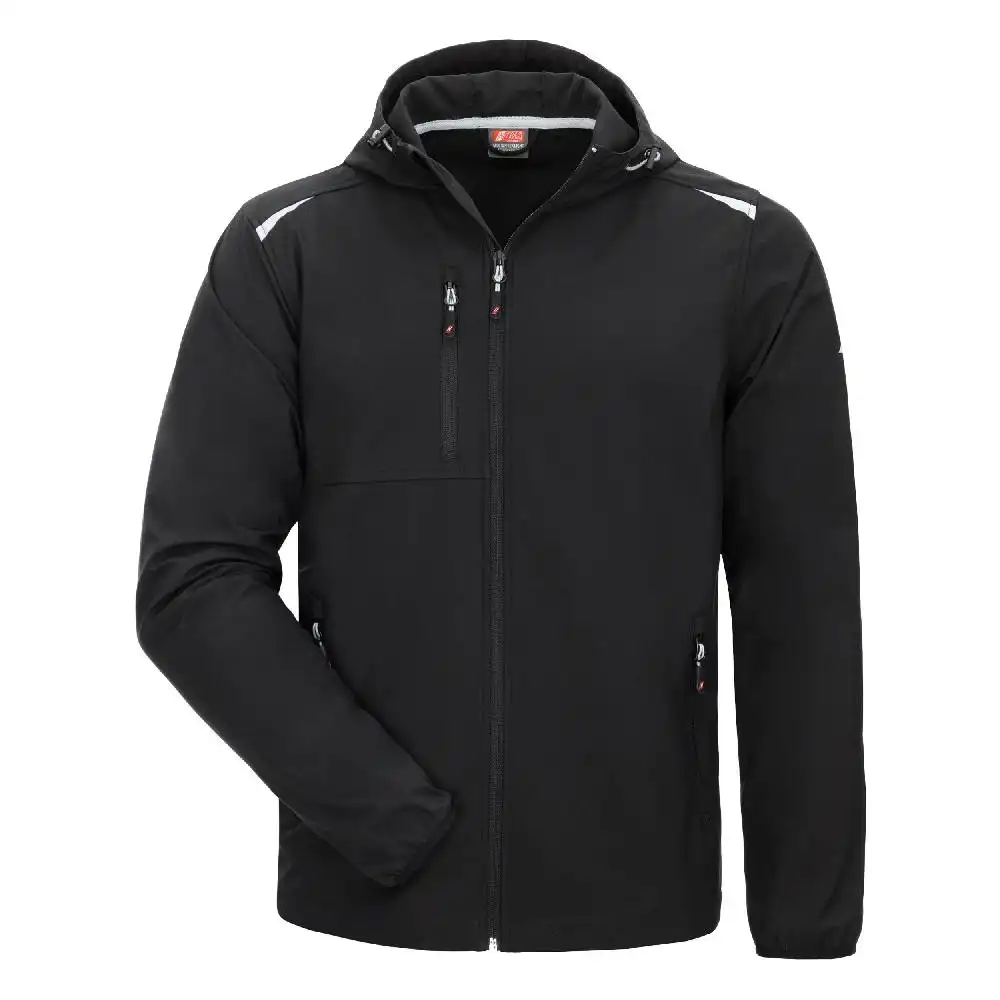 Softshell-Windbreaker "MOTION TEX LIGHT" schwarz in M - Thumbnail 1