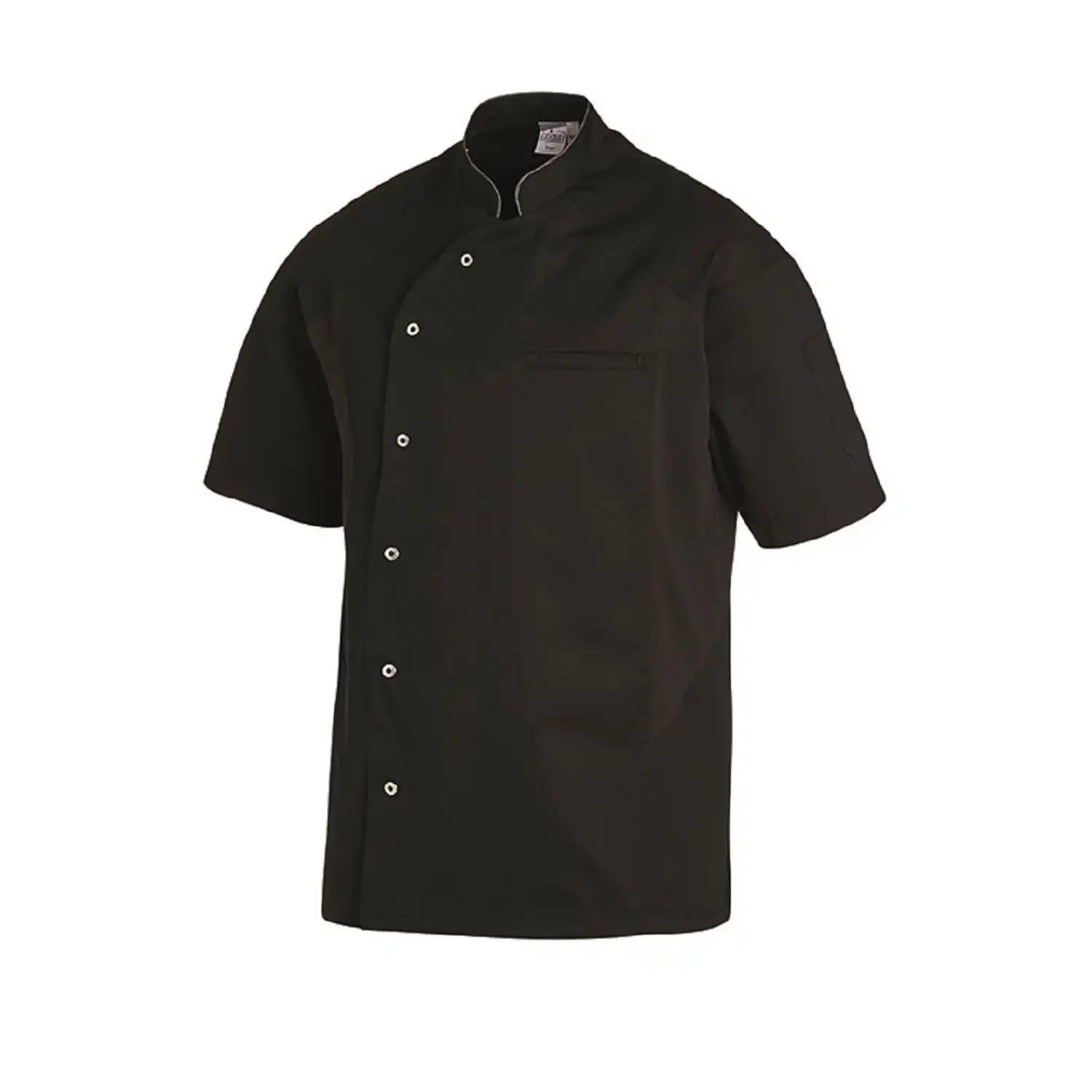 Kochjacke Halbarm "12/2754" in schwarz, 48 - Bild 1