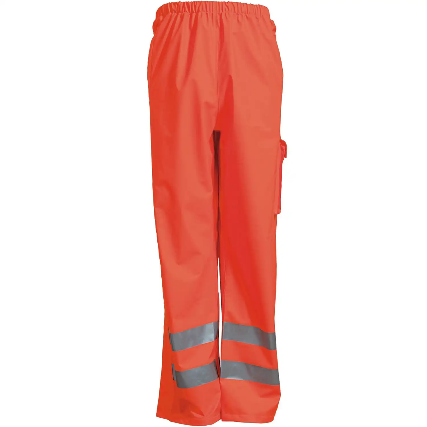 Multinorm PU Regenhose ""022450R" SecureTech Multinorm in warnorange, XS - Bild 1