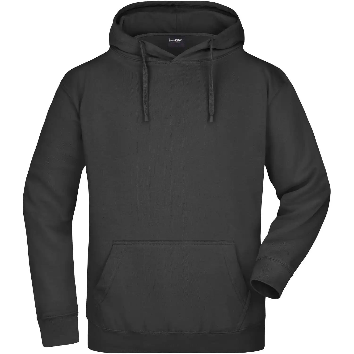 Kapuzen-Sweatshirt "JN047" in schwarz, L - Bild 1
