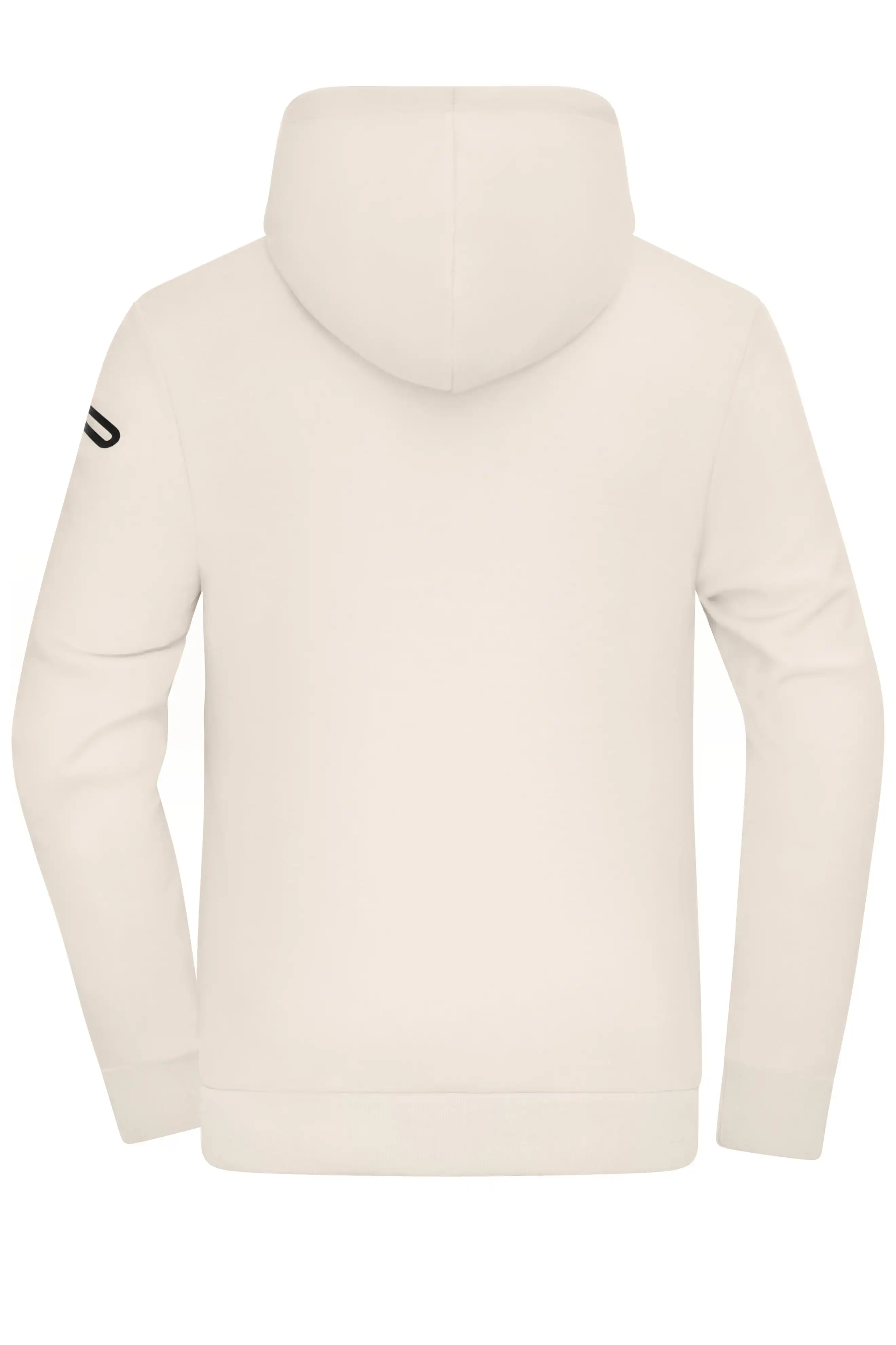 Herren Kapuzen-Sweatshirt "INTERLOCK" 8046 in sand, 3XL - Thumbnail 2