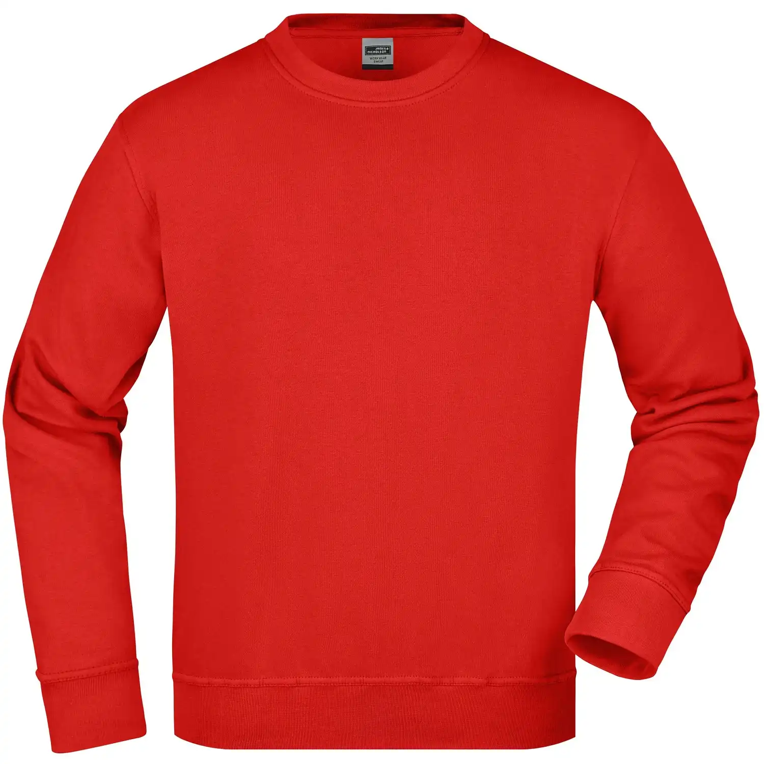 Workwear Sweatshirt "JN840" in red, 3XL - Bild 1