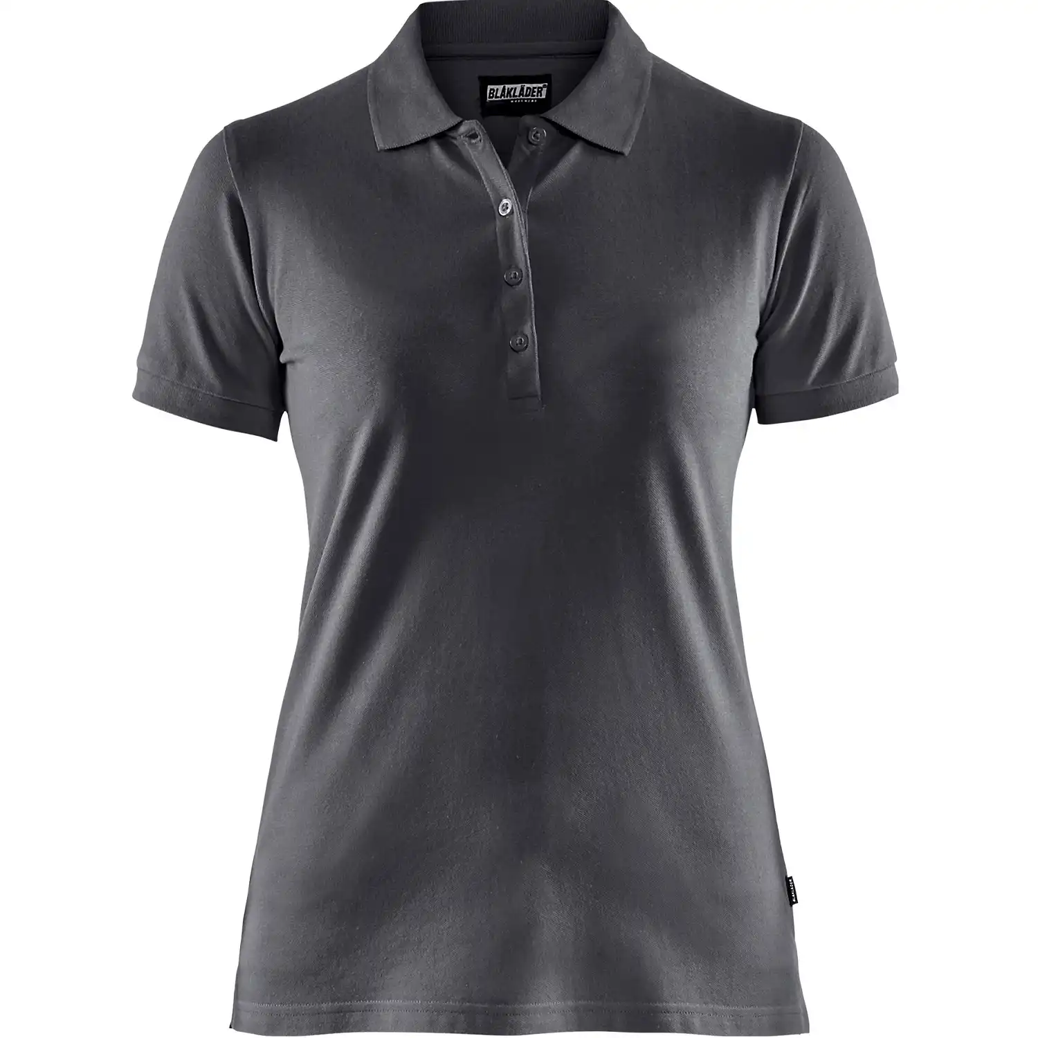 Damen Polo-Shirt "3307" in dunkelgrau, L - Thumbnail 1