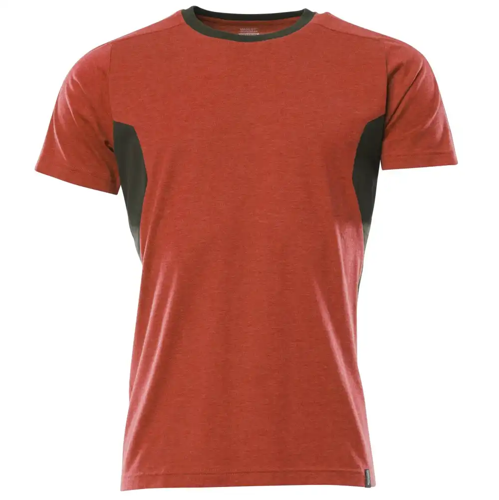 Damen T-Shirt "ACCELERATE" in verkehrsrot/schwarz, XS - Bild 1