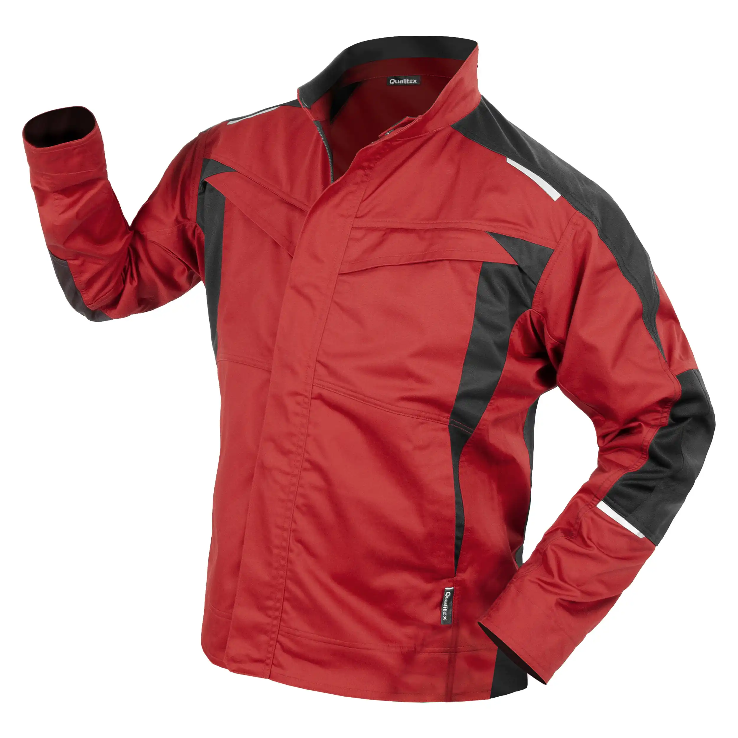 Bundjacke "IND" in red dahlia/phantom, S - Thumbnail 1