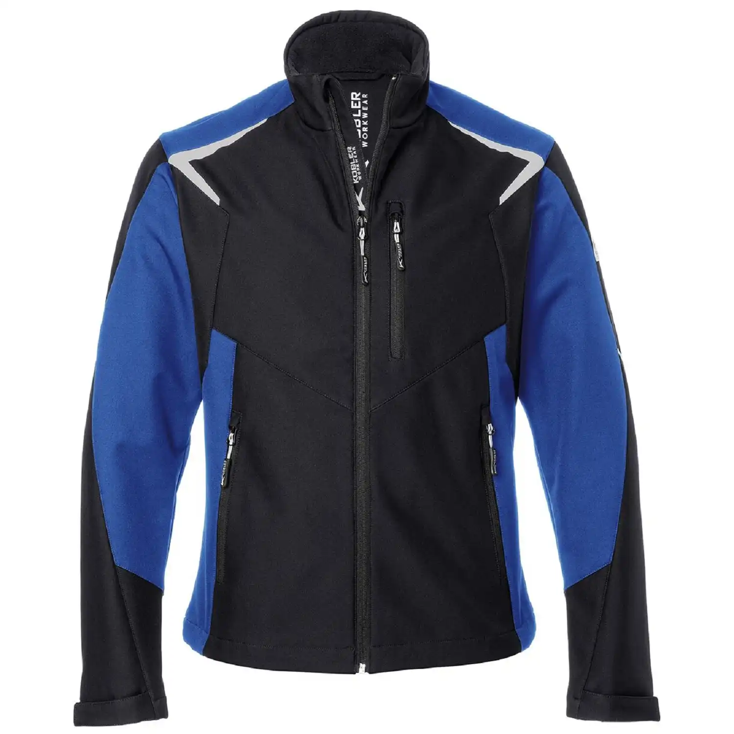 Ultrashell Jacke BODYFORCE in schwarz/kornblau, 3XL - Thumbnail 1